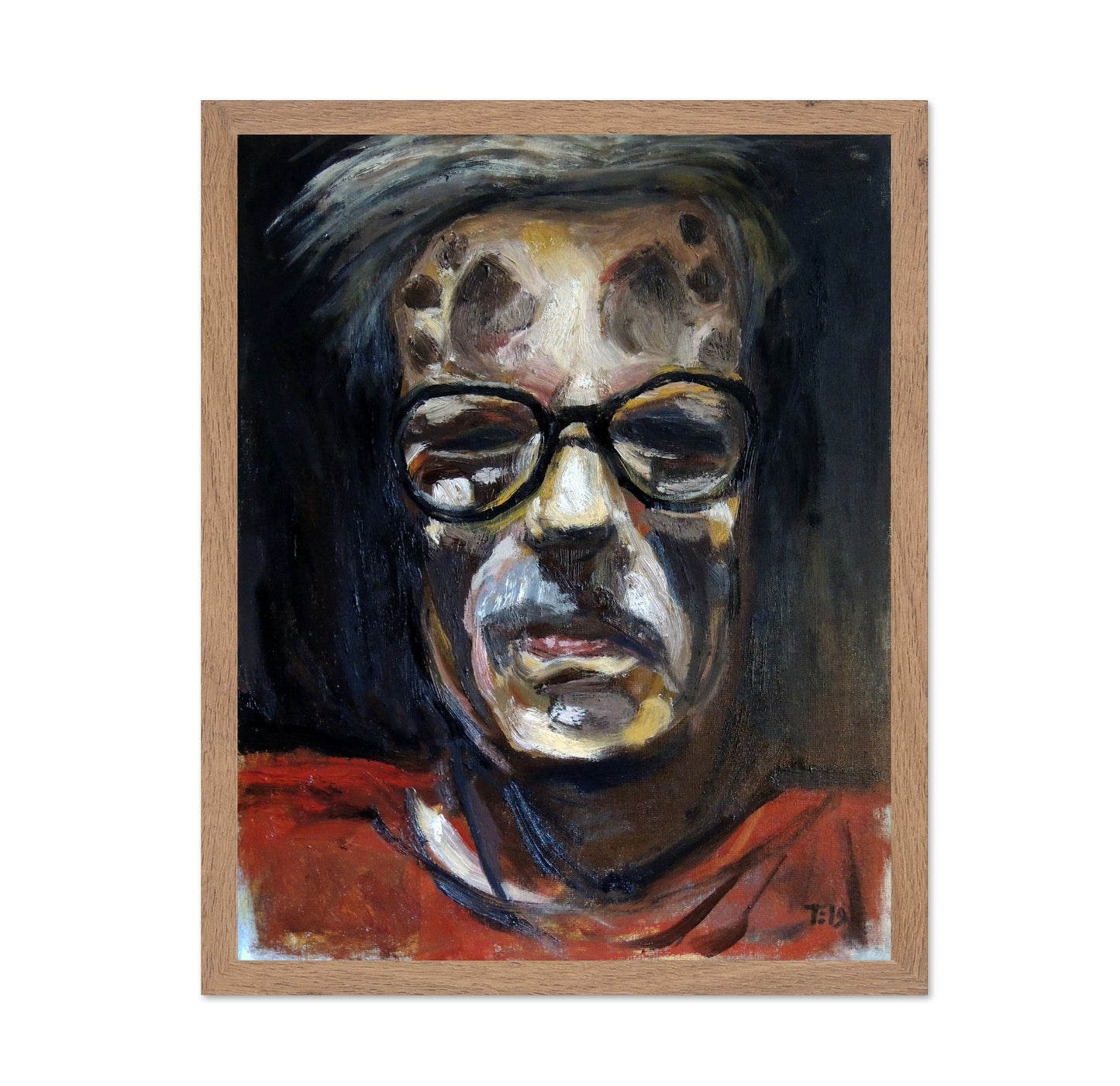 Elder With Glasses