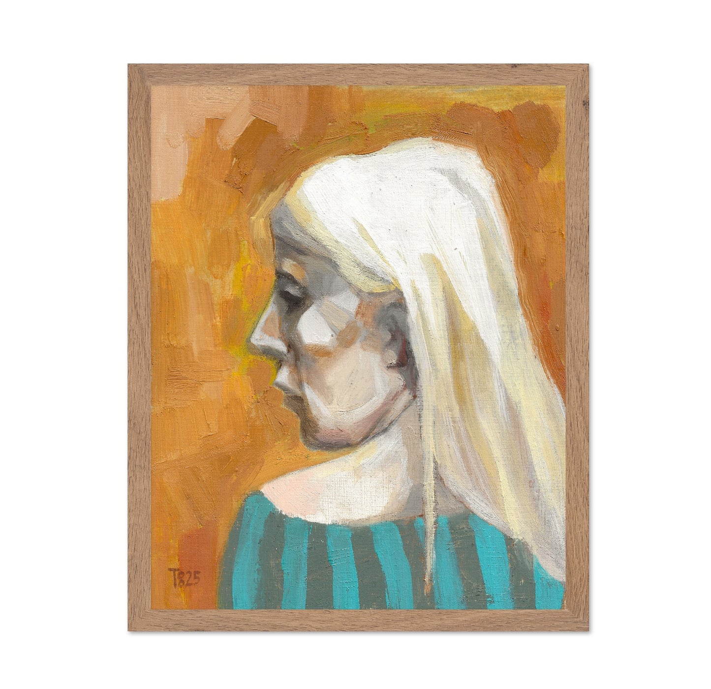 Blonde Side Portrait