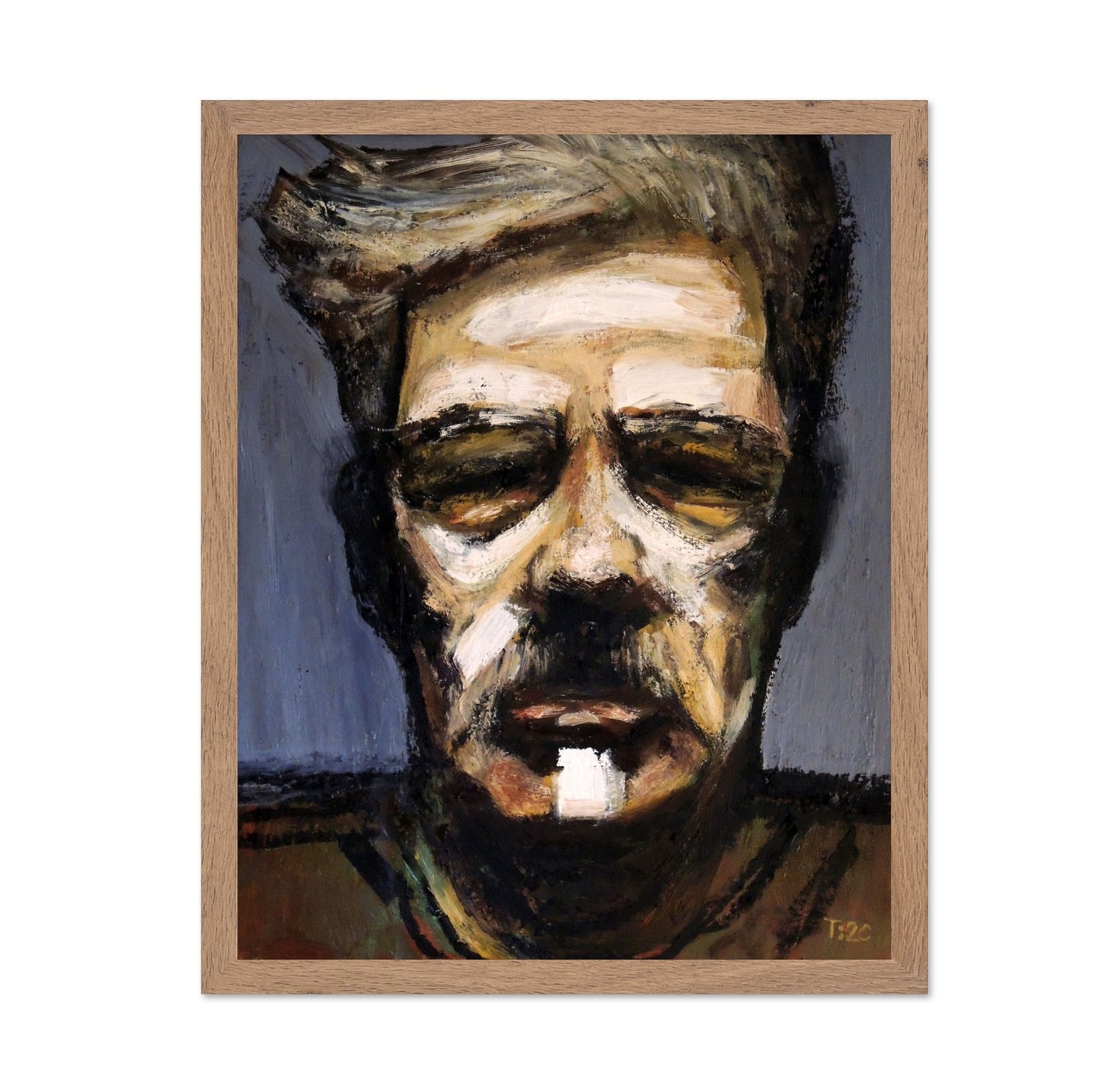 Shadowed Male Portrait
