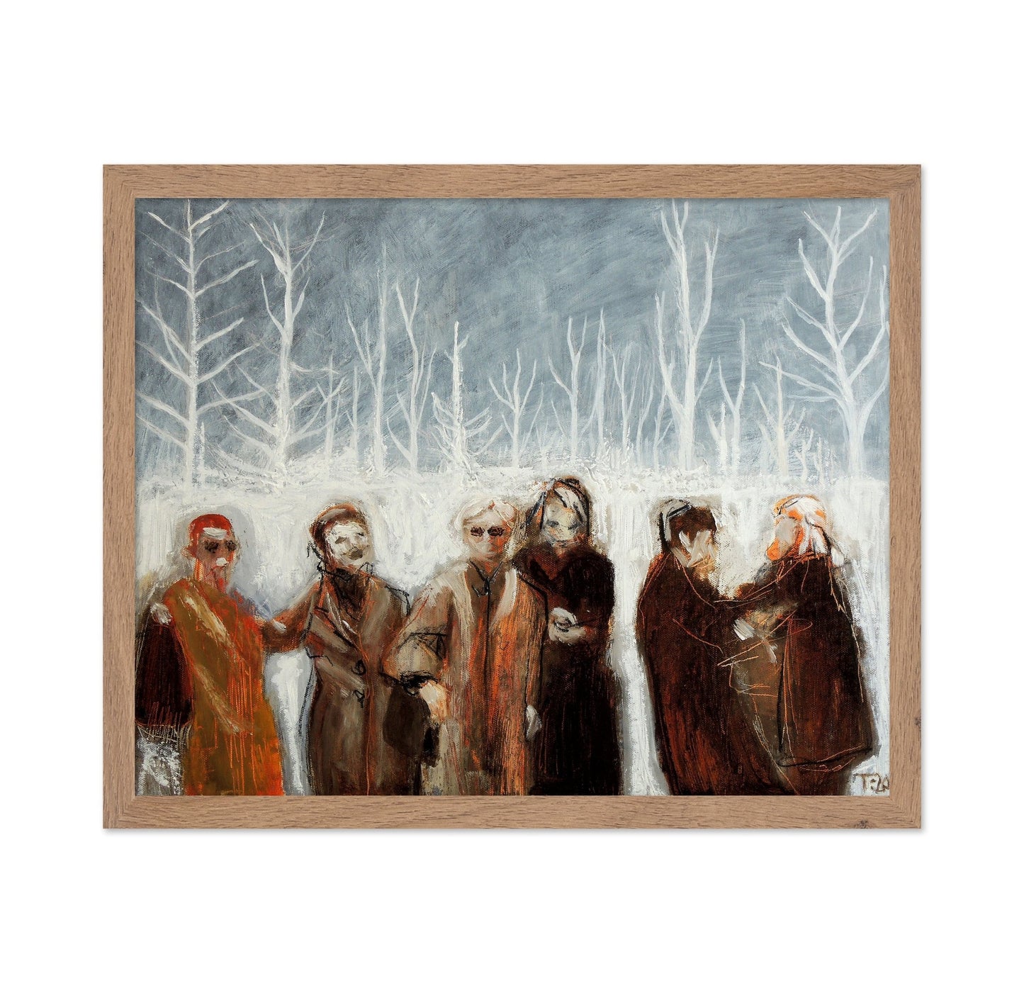 Winter Gathering Figures