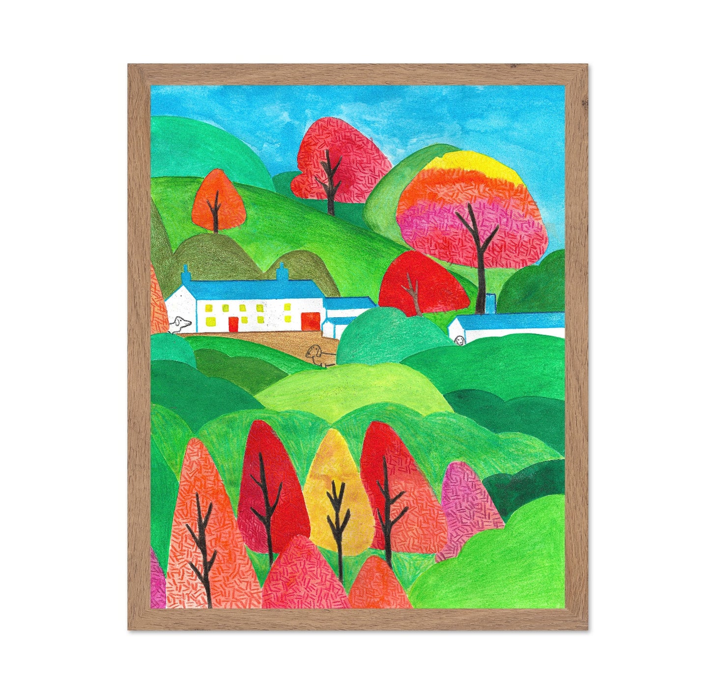 Colorful Hills Village No1
