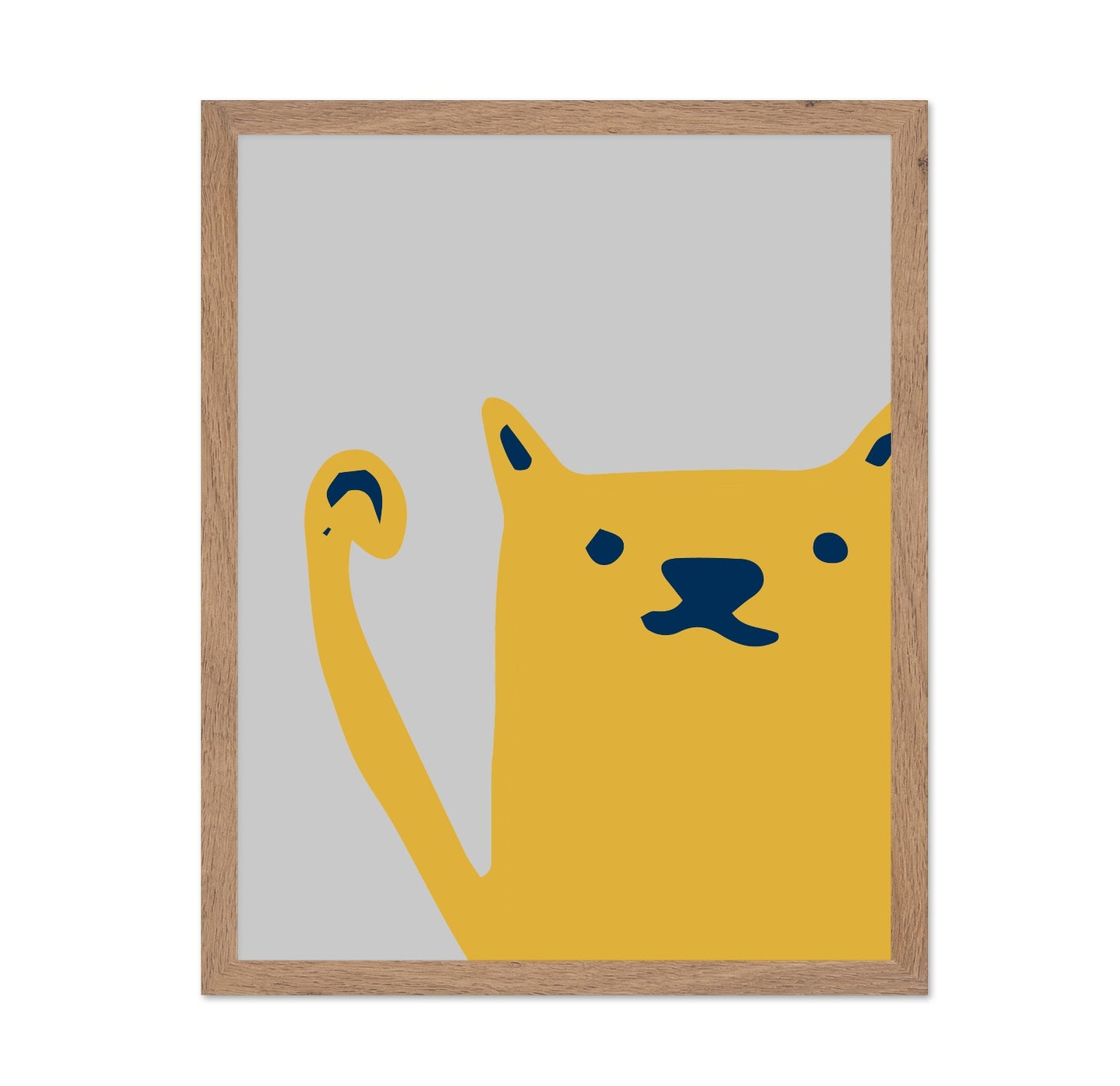 Minimal Cat Face