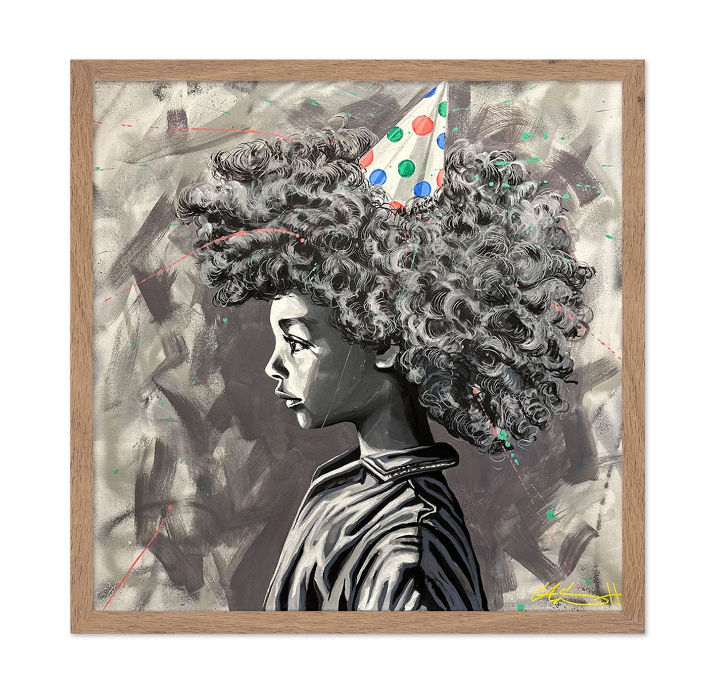 Curly Hair Girl