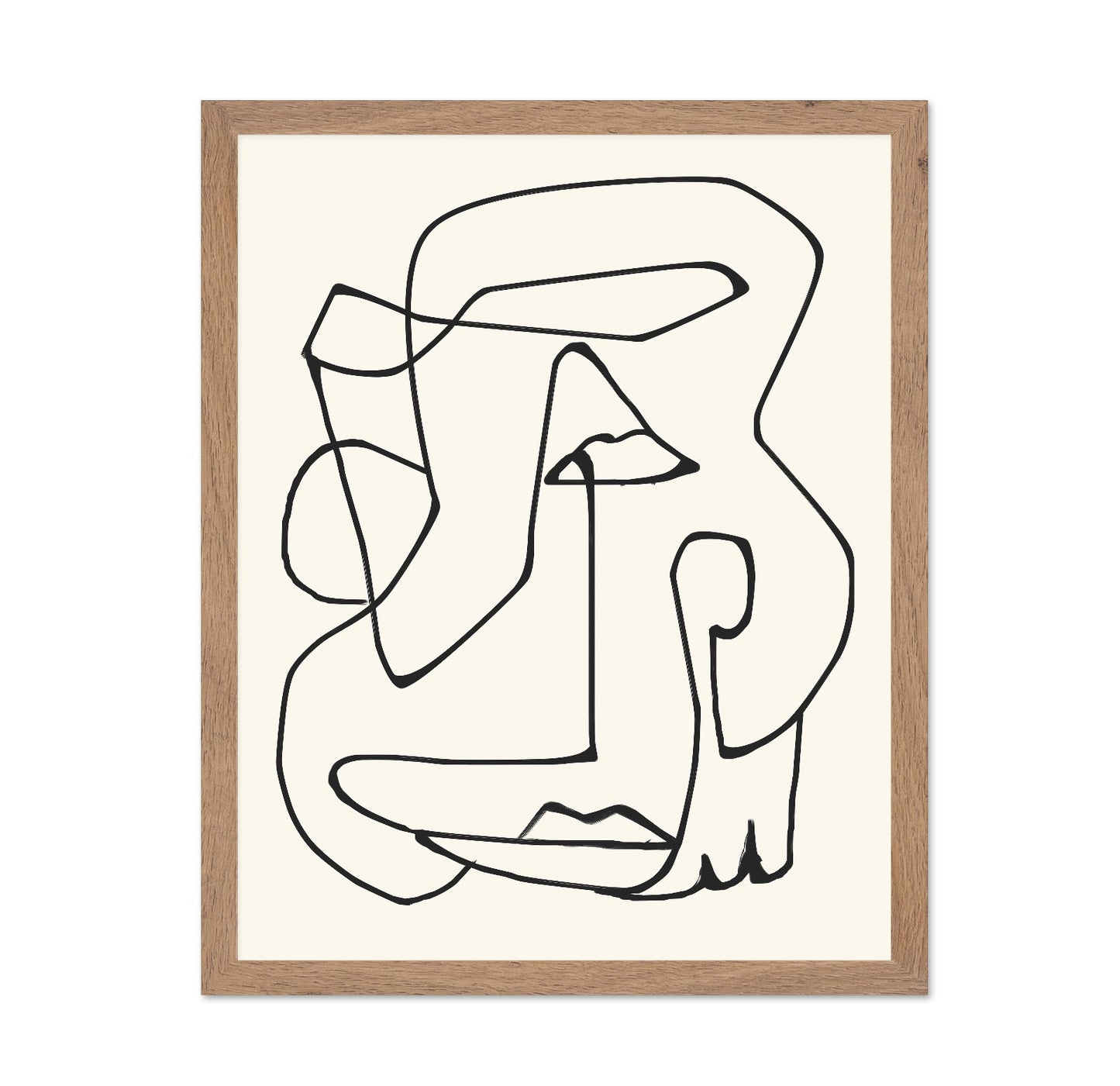 Abstract Face Line No2