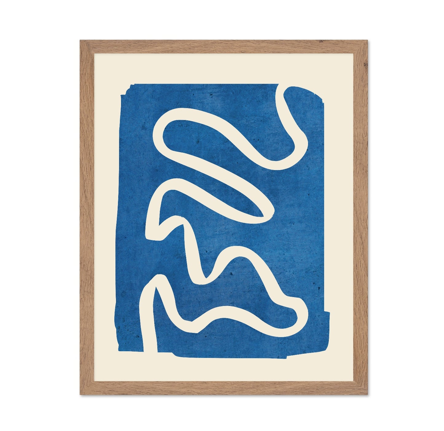 Blue Abstract Lines