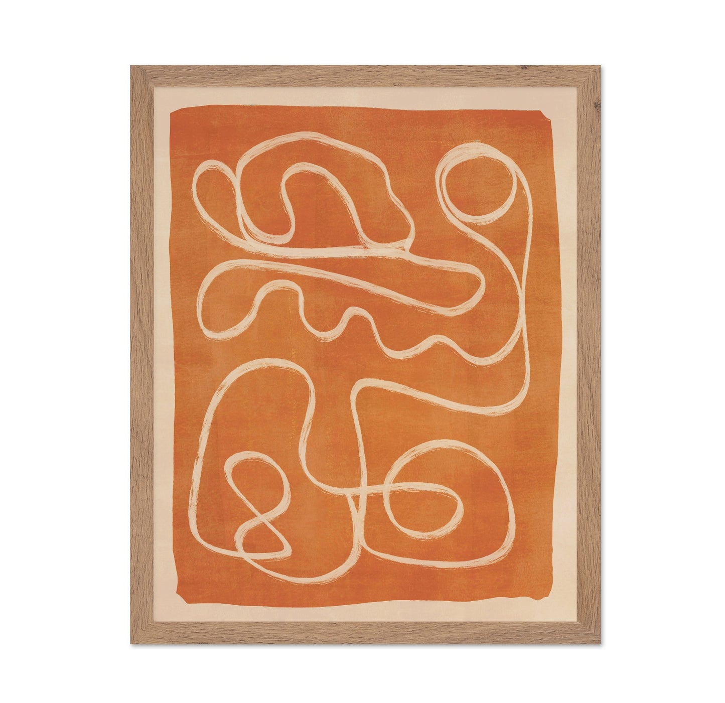 Warm Abstract Lines