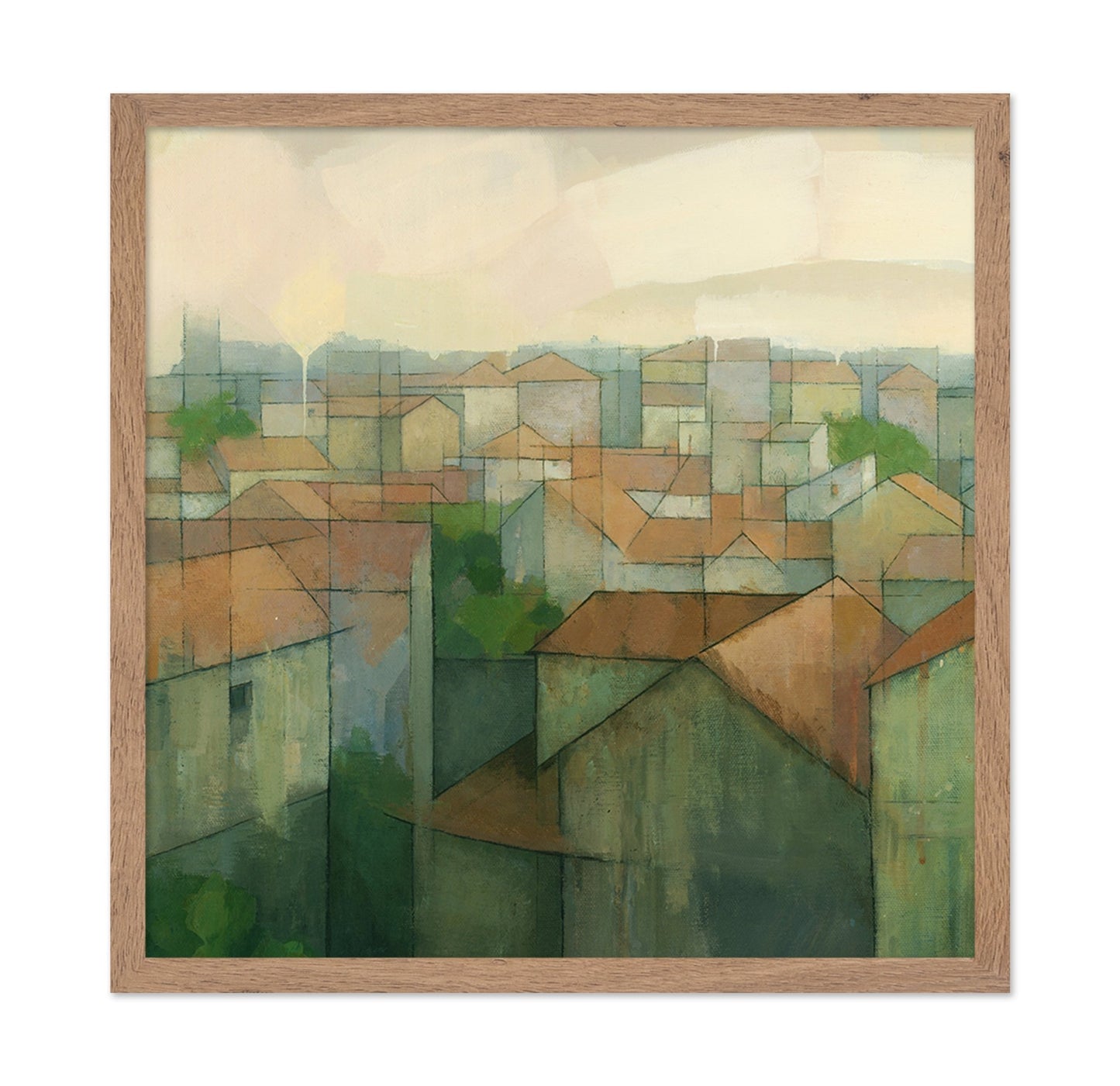 Quiet Rooftop Town