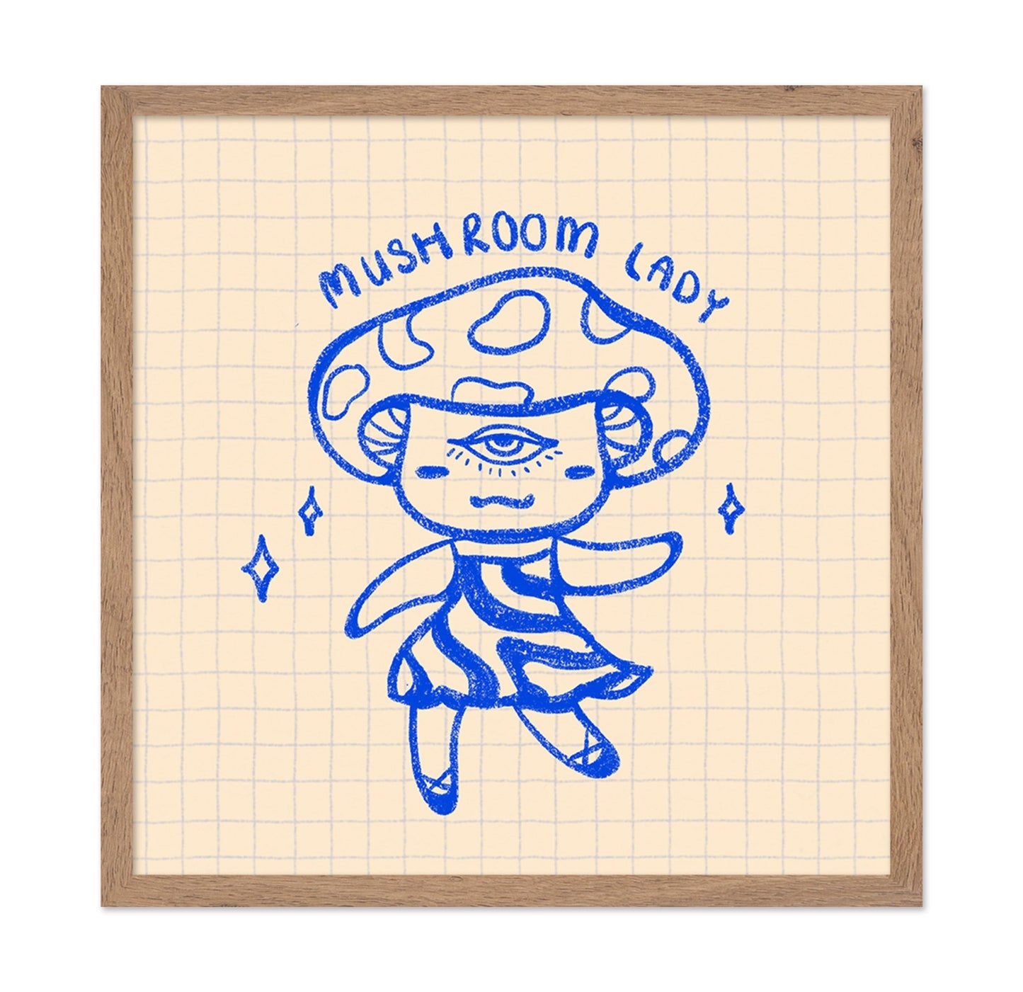 Mushroom Lady Doodle