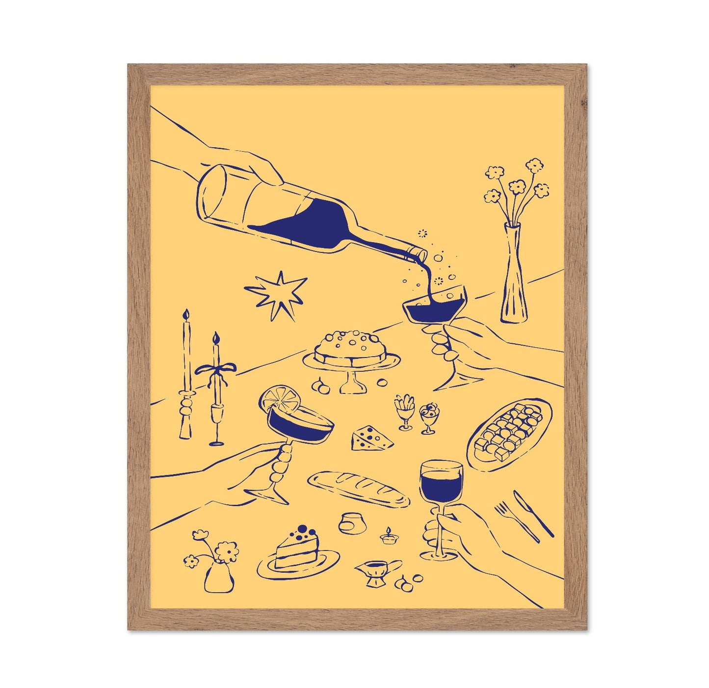 Dinner Table Sketch