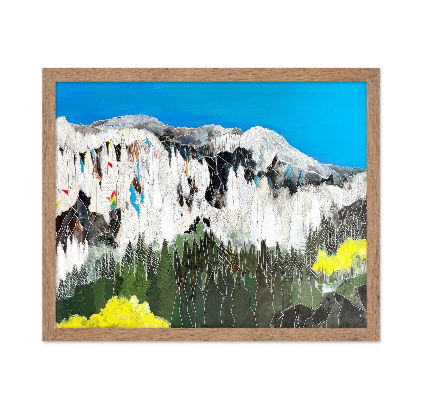 Geometric Mountain Peaks