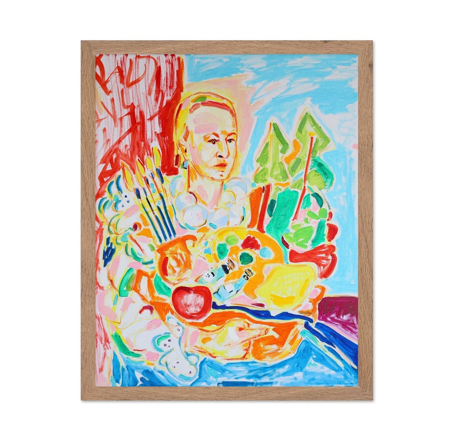 Artist With Palette No1