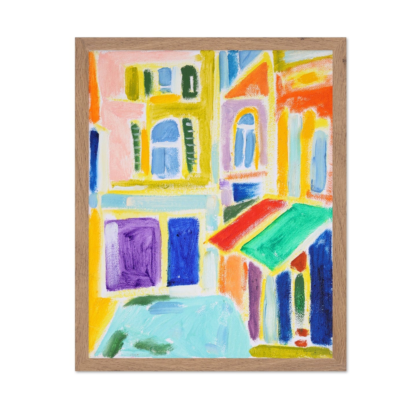 Colorful Building Facade