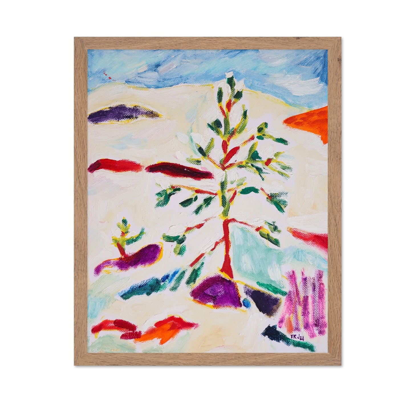 Abstract Desert Tree
