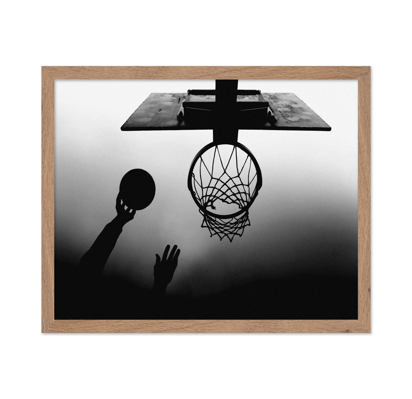 Basketball Shot Silhouette