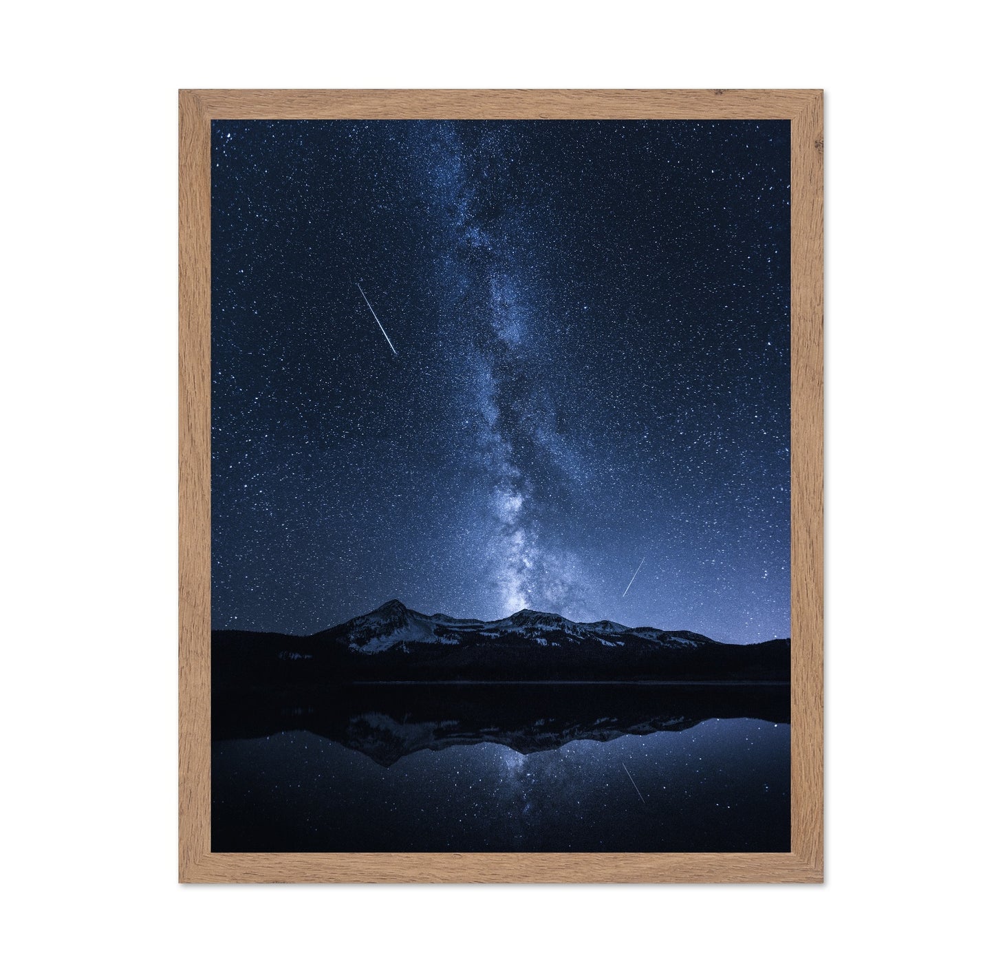 Starry Mountain Reflection
