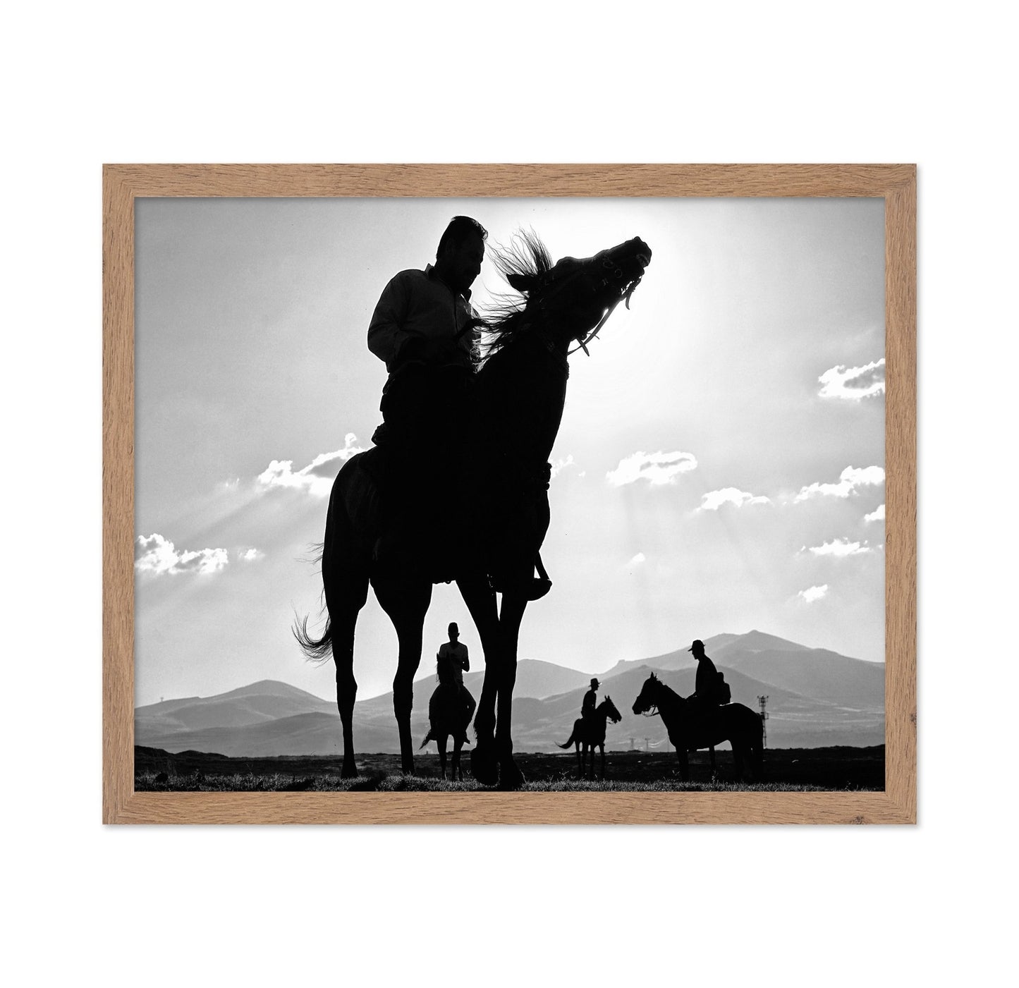 Horse Riders Silhouette