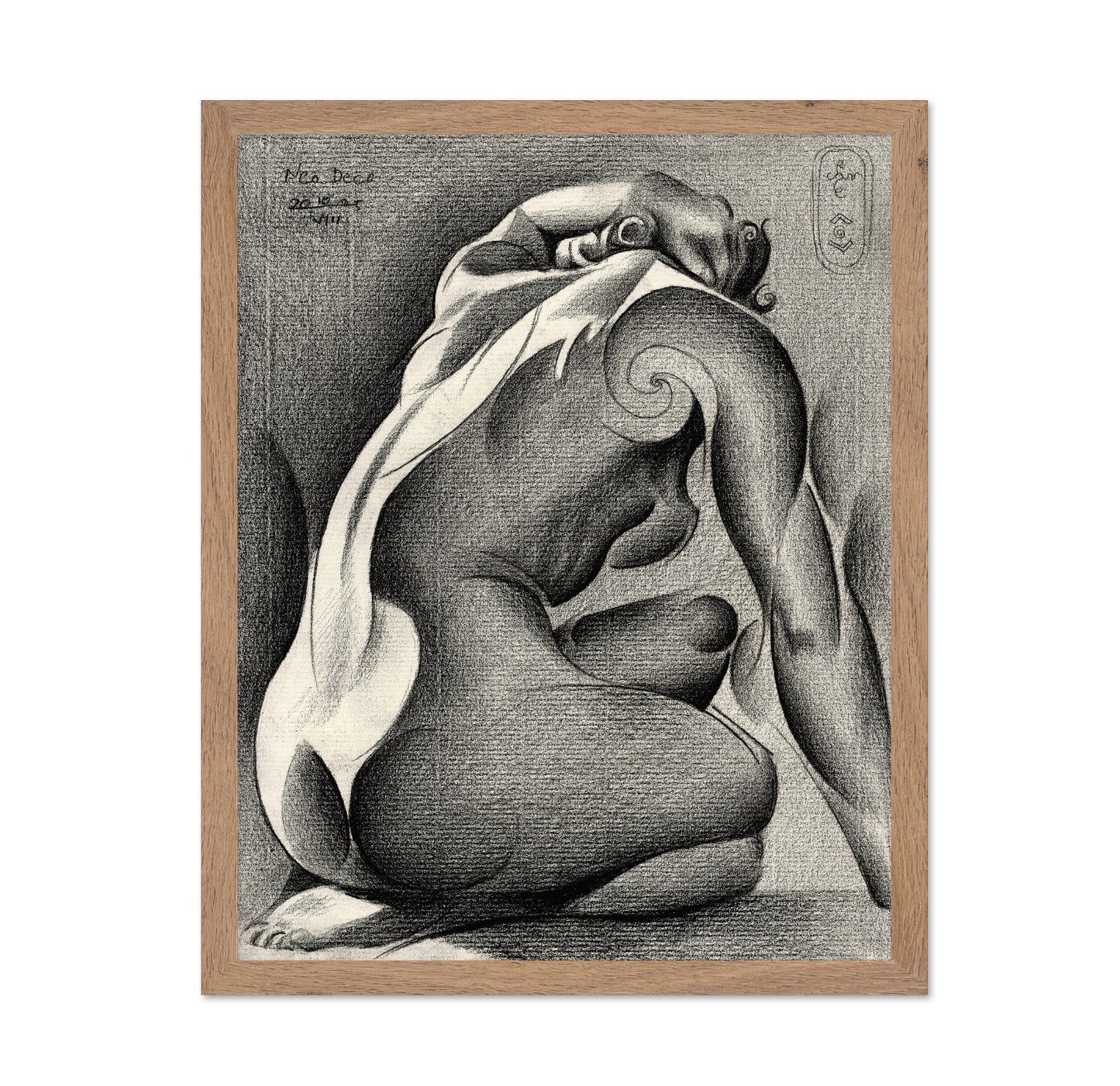 Seated Figure Study