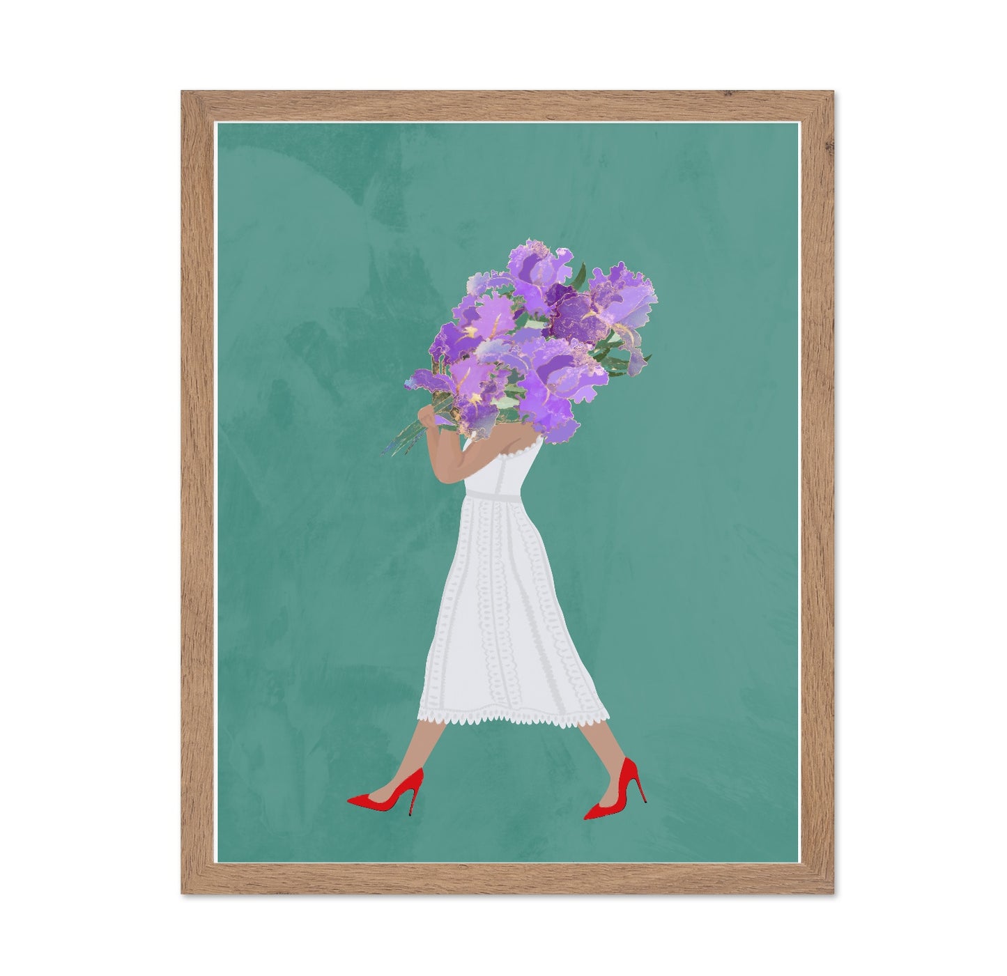 Floral Walk Silhouette