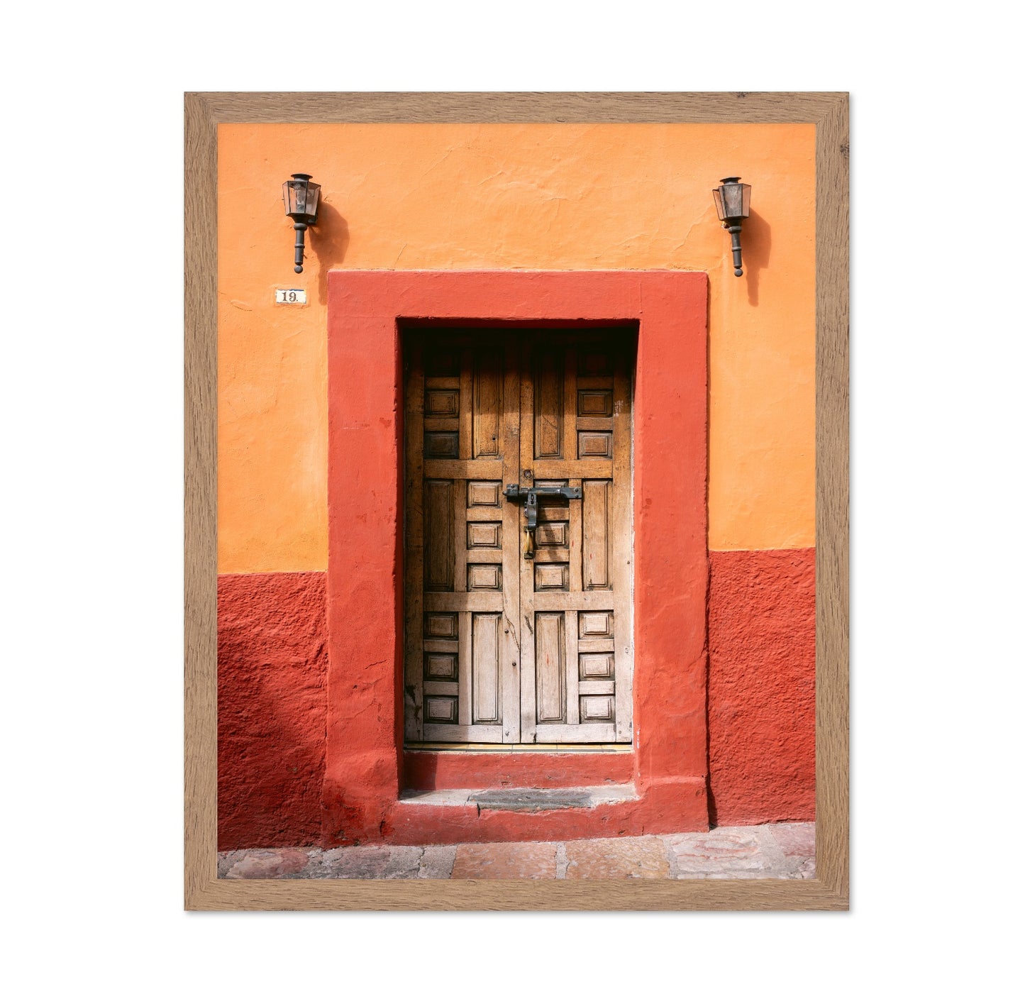 Rustic Painted Door