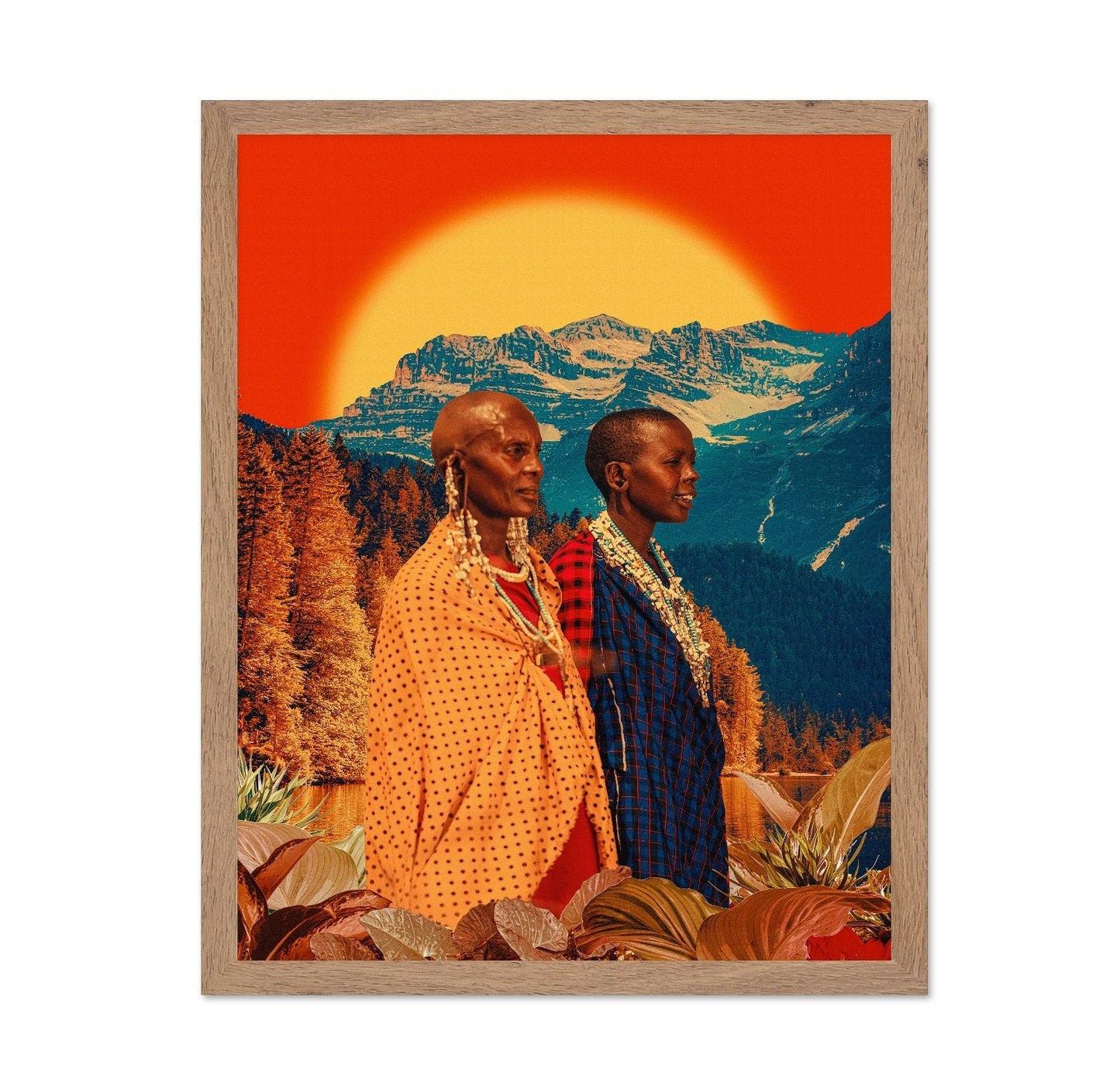 Sunset Tribal Pair