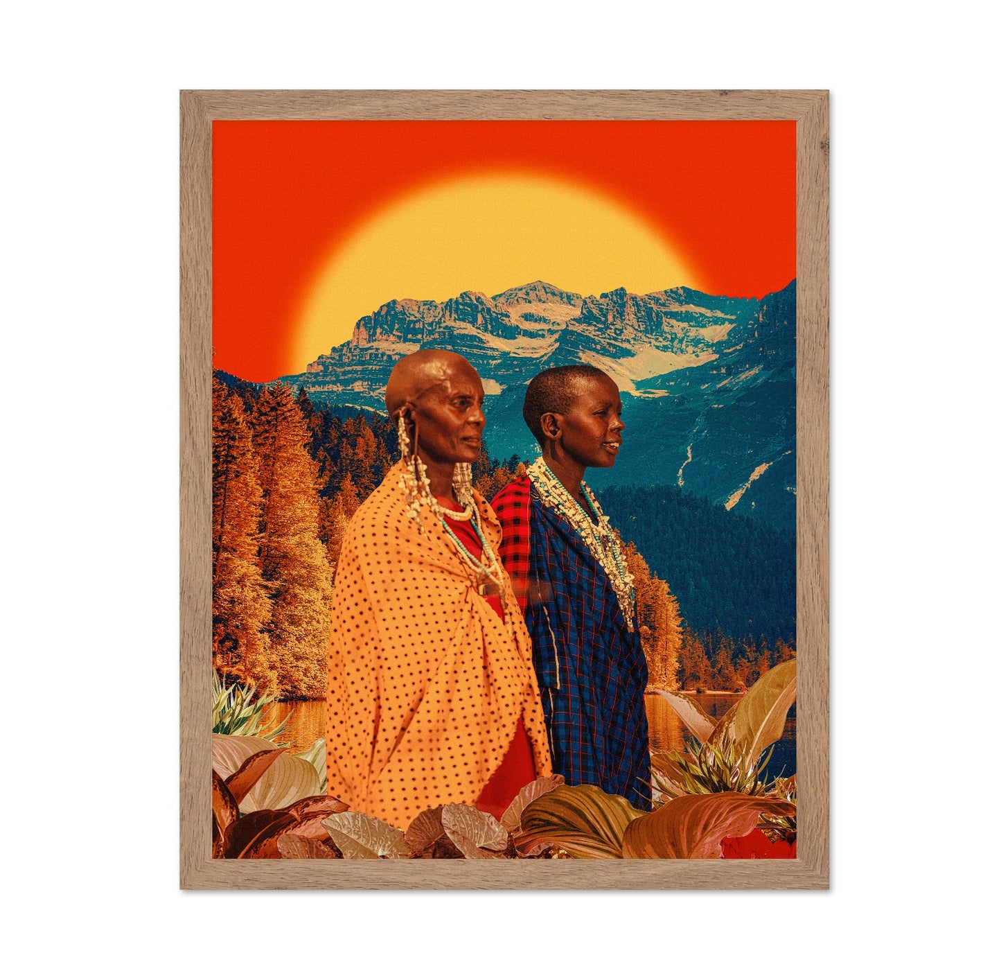 Sunset Tribal Pair