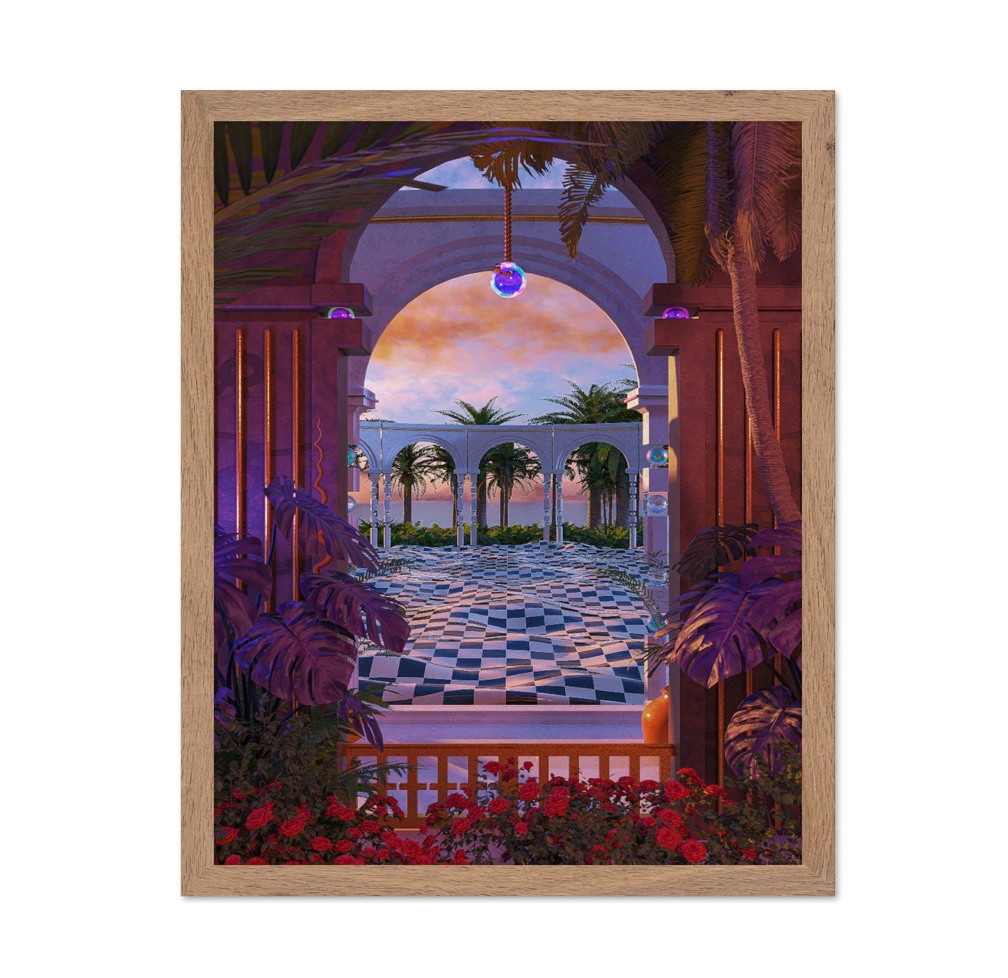 Surreal Garden Archway
