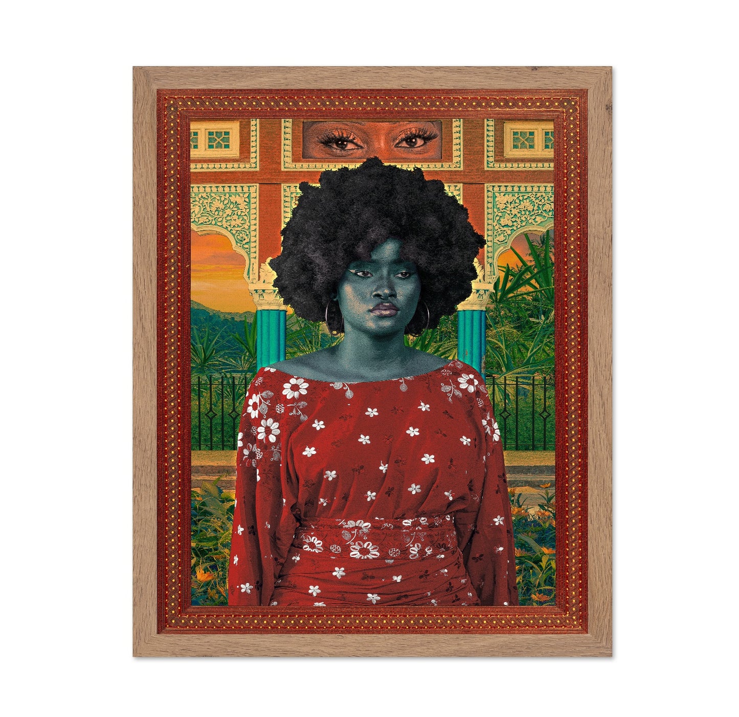 Surreal Garden Portrait