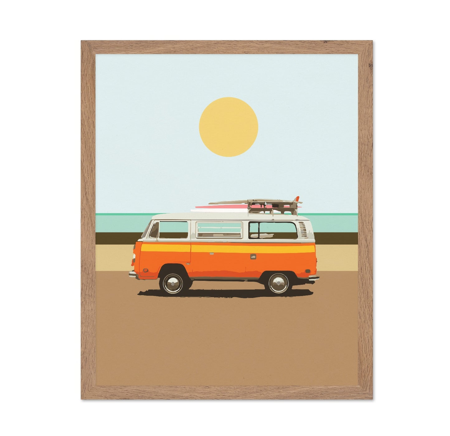 Retro Surf Van