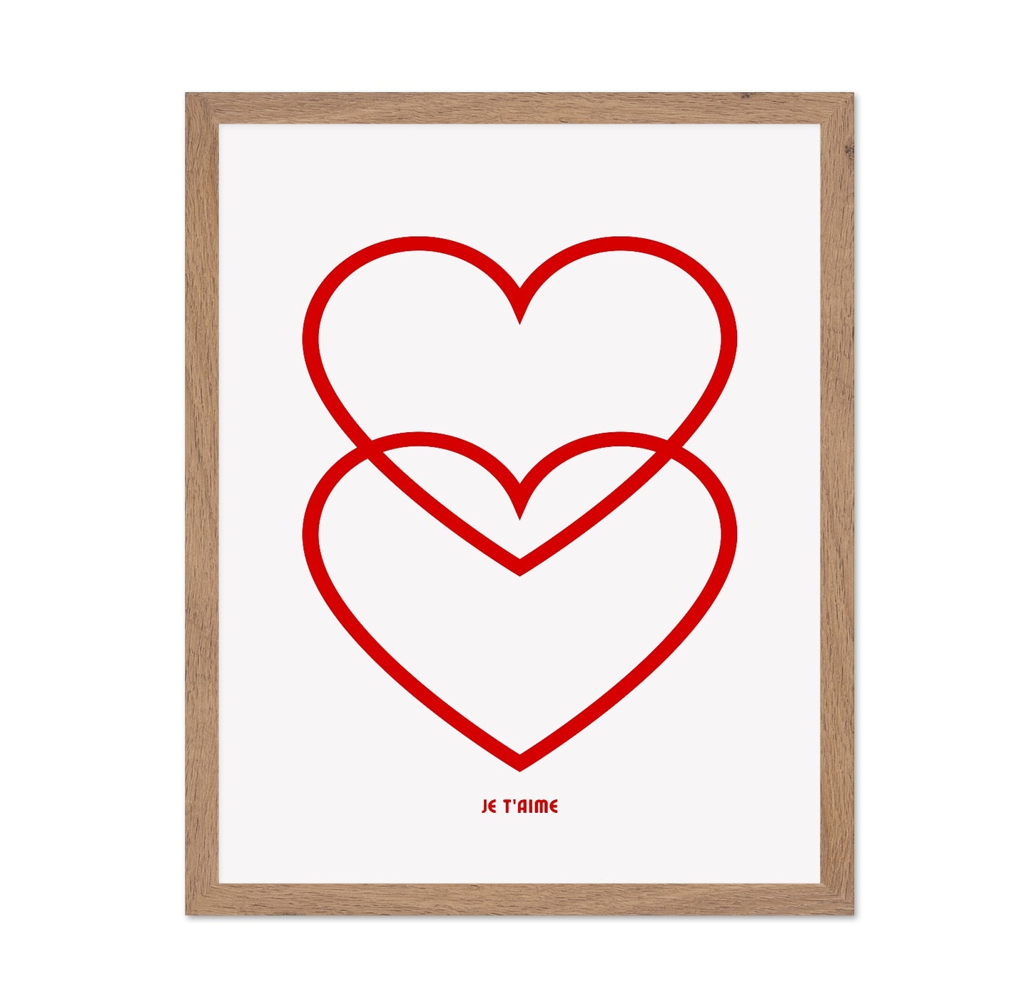 Double Heart Outline