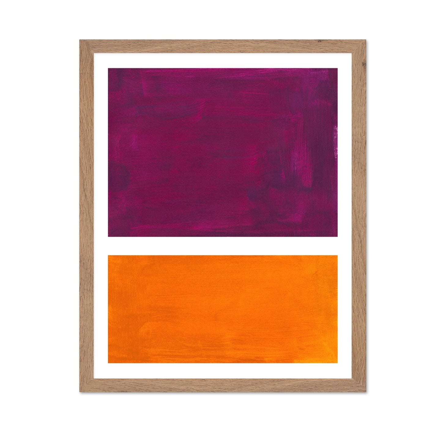 Plum Orange Contrast