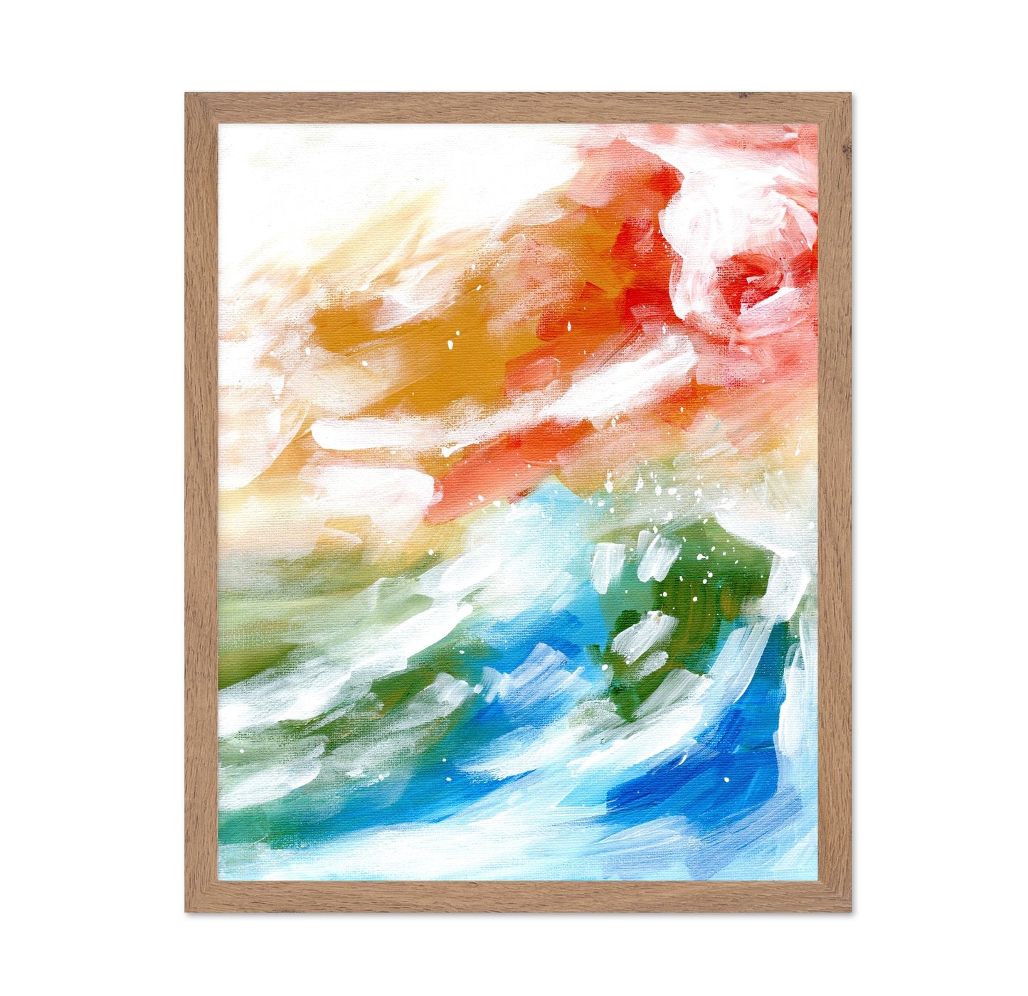 Color Splash Waves