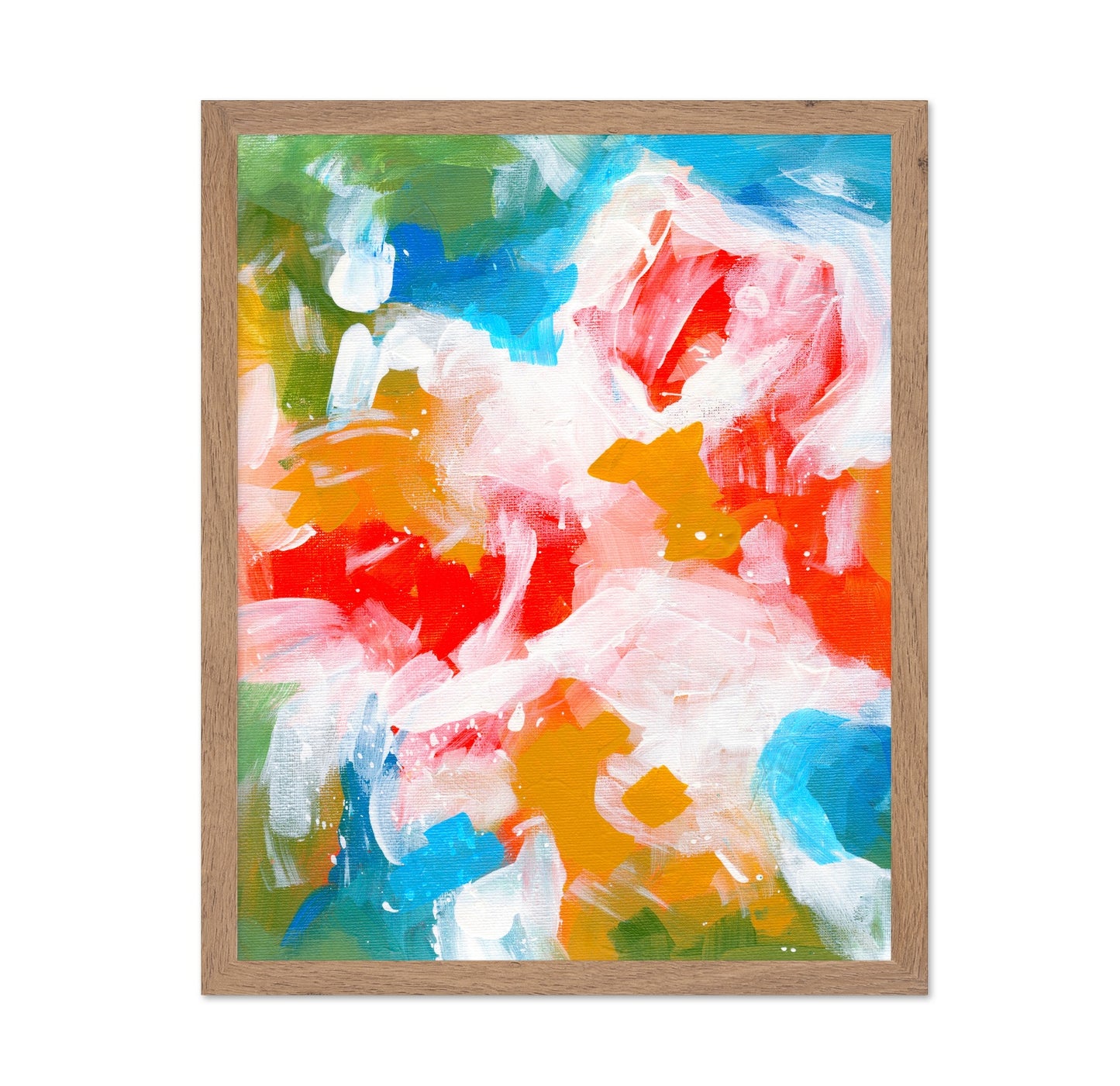 Color Burst Abstract No3