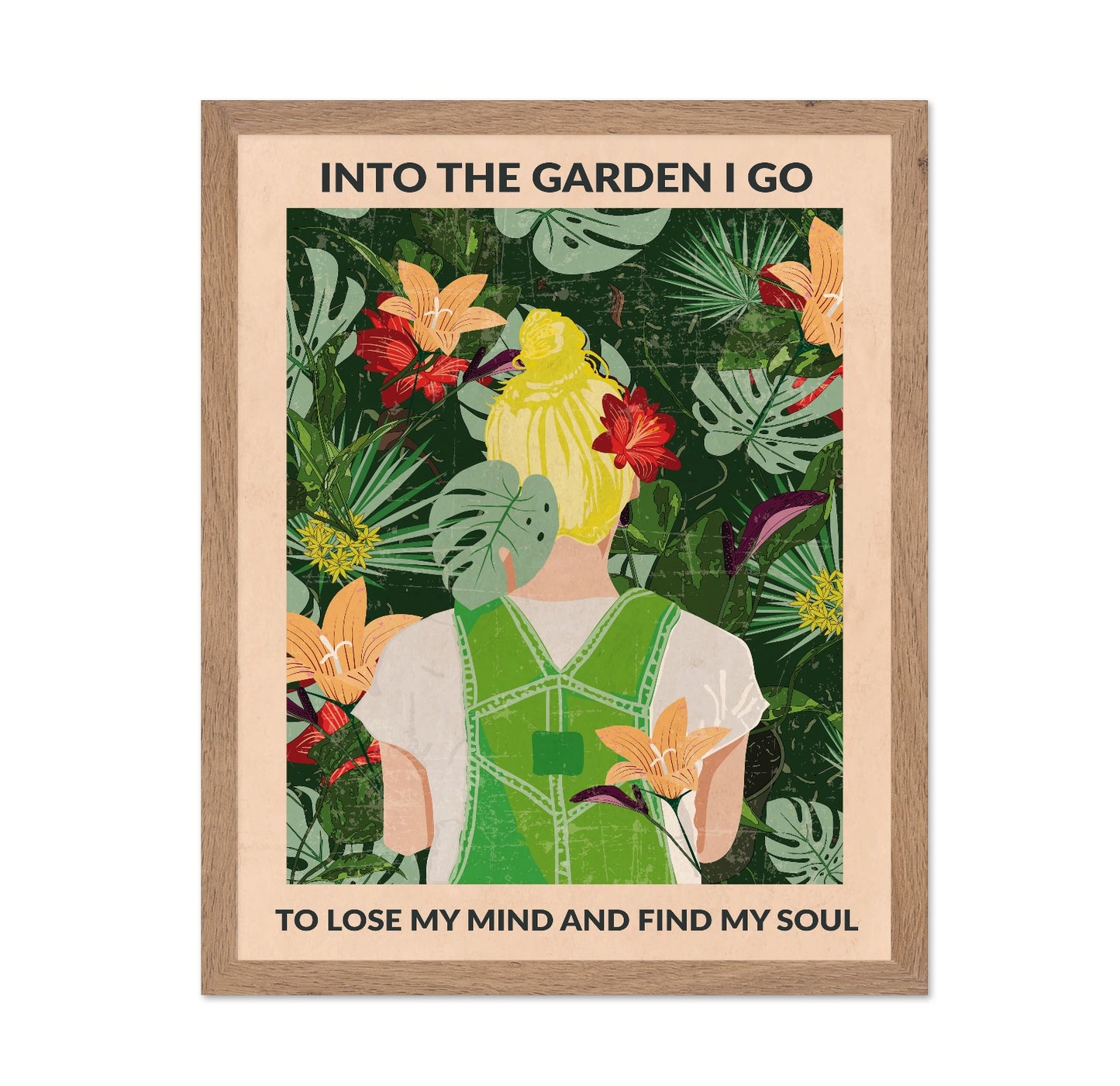 Garden Quote Poster