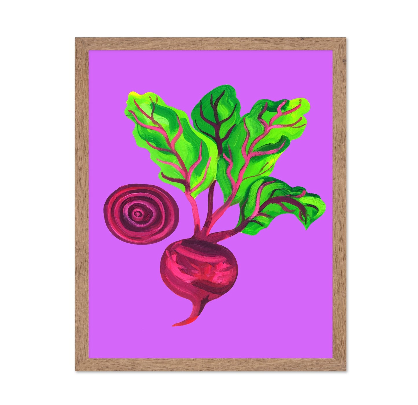 Beetroot Pop Art