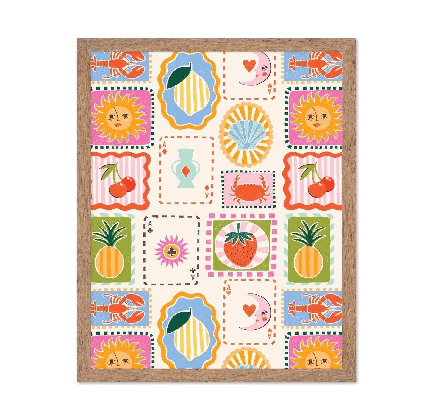 Coastal Icon Pattern