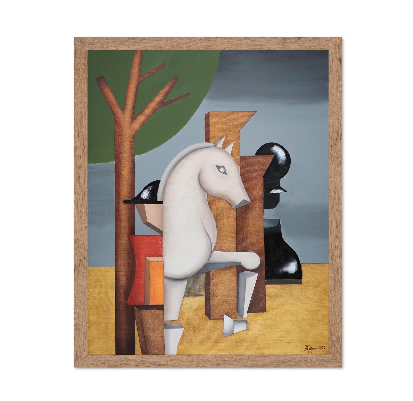 Abstract Horse Figures