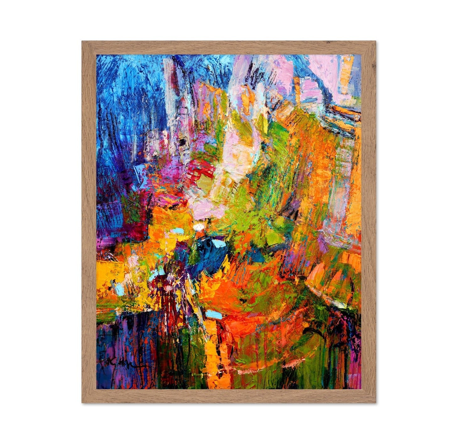 Color Burst Composition