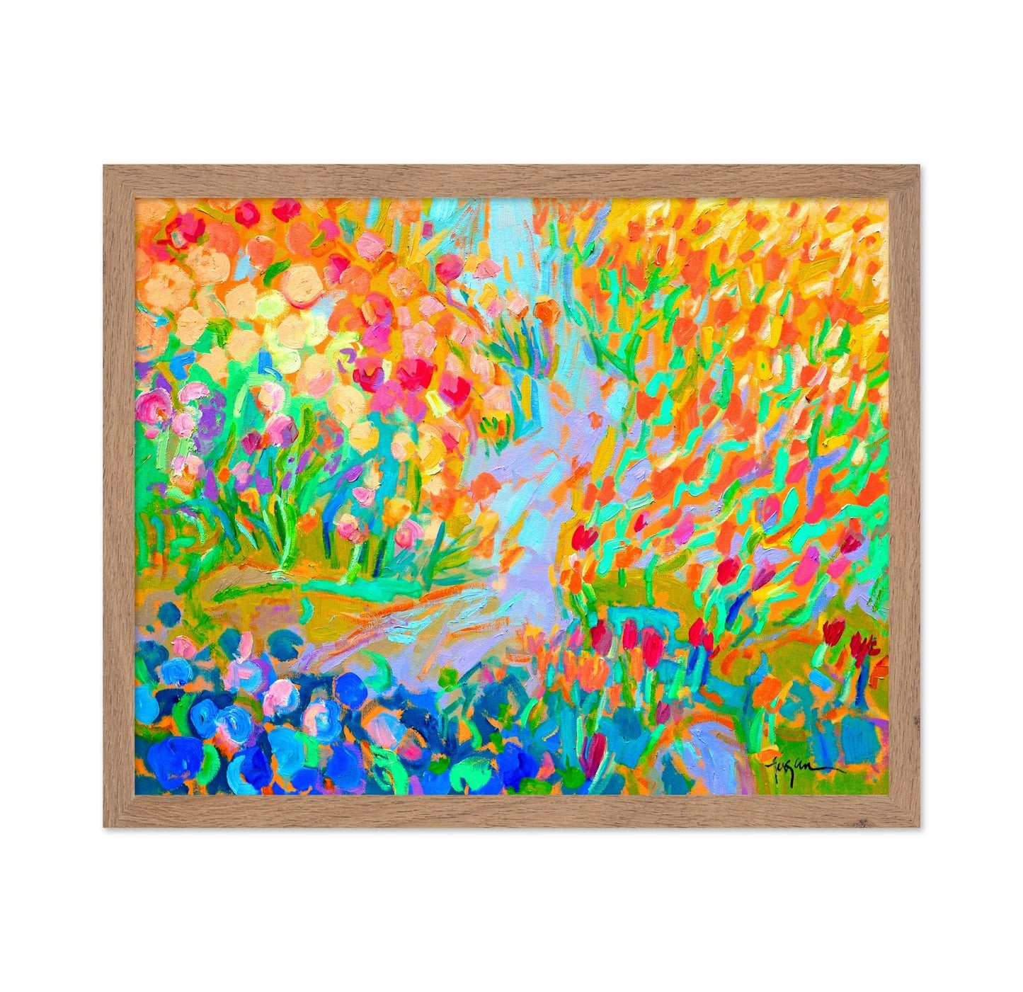 Bright Garden Path
