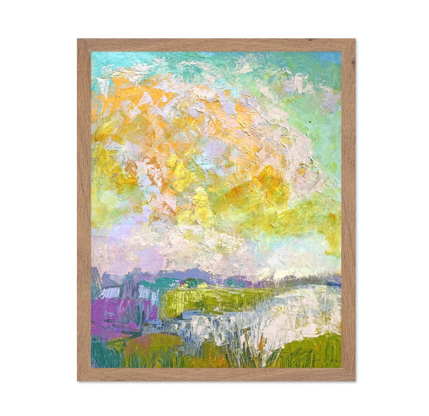 Colorful Landscape Burst