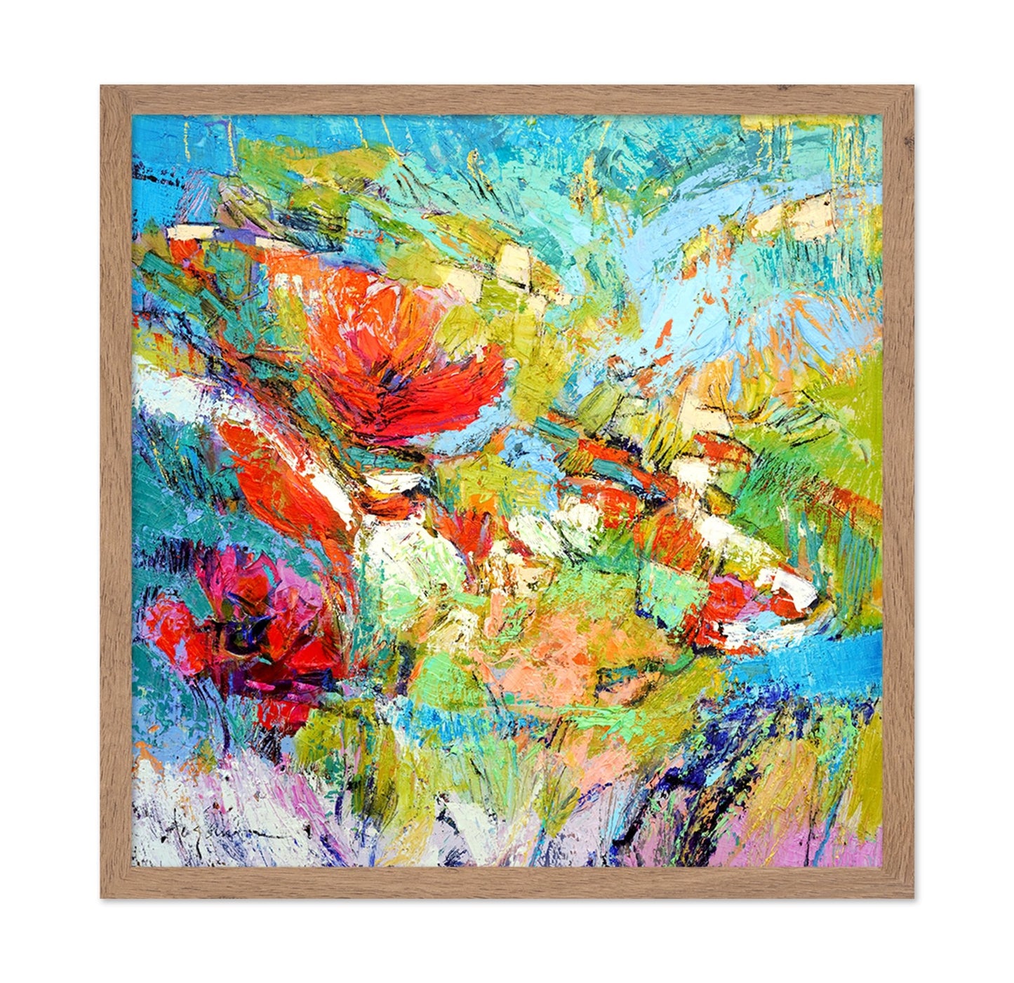 Abstract Floral Splash No2