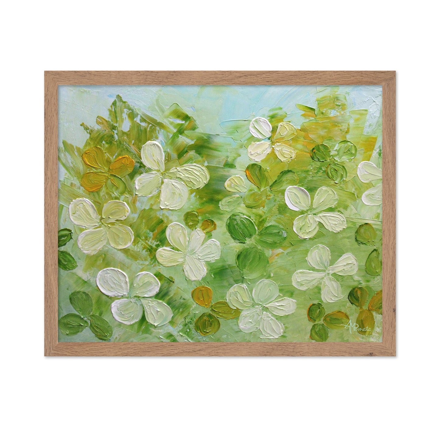Green Blossom Texture