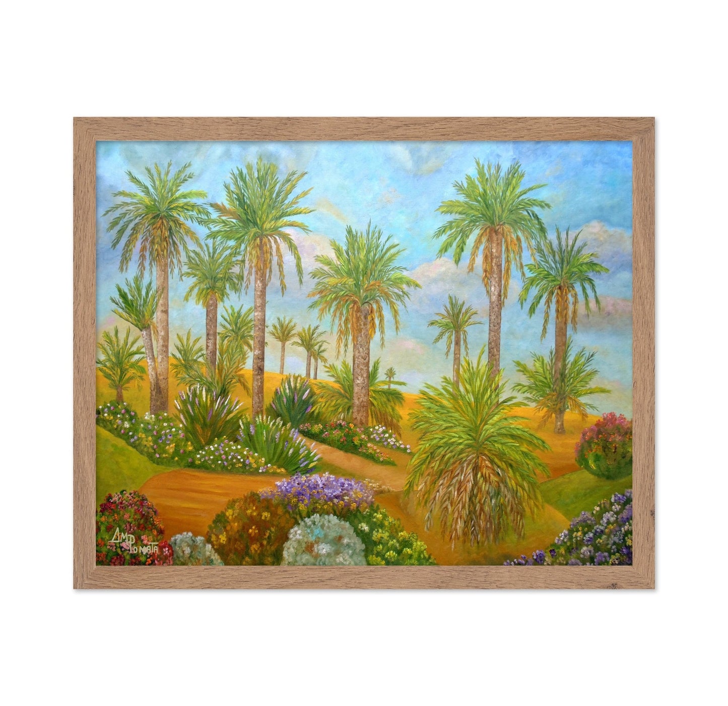 Palm Oasis Landscape