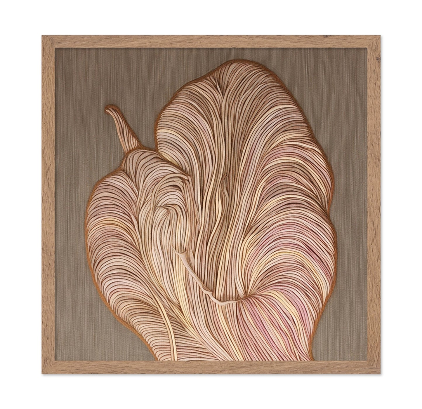 Textured Leaf Detail