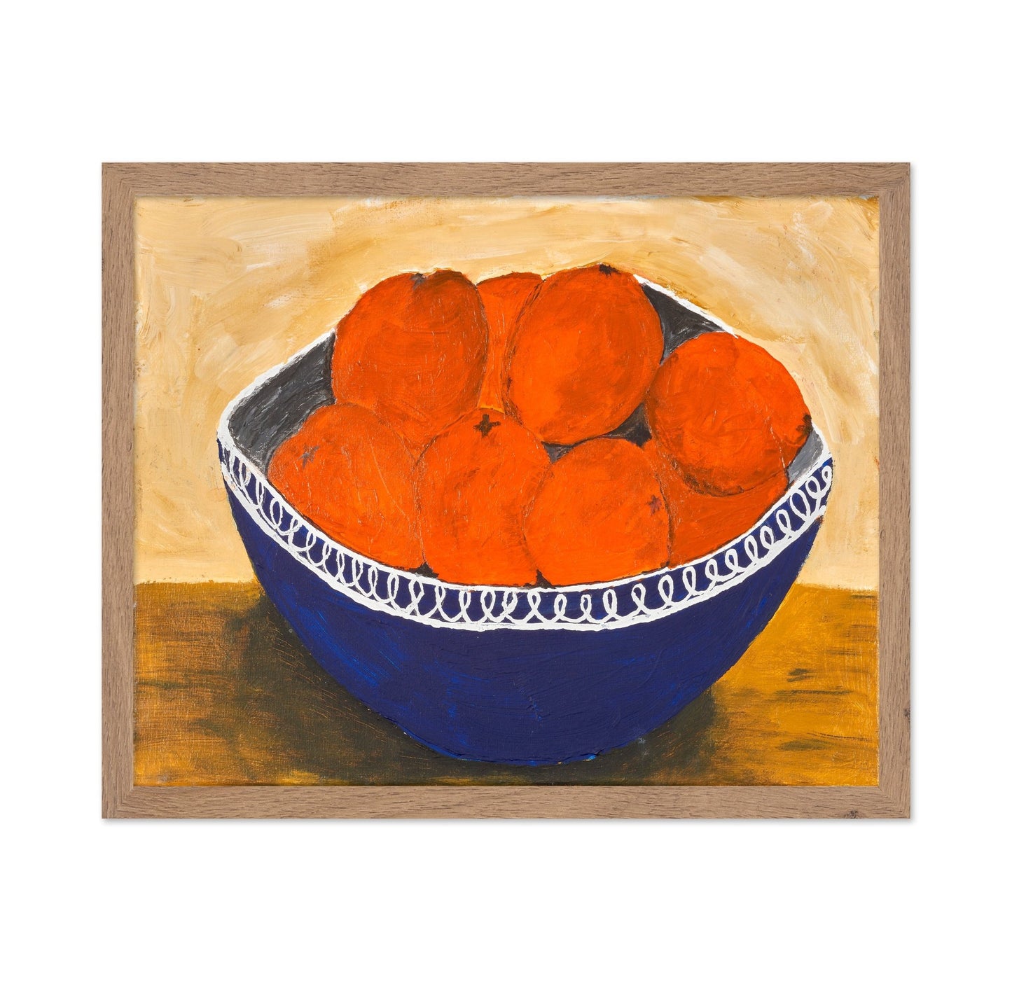 Orange Bowl Still Life No2