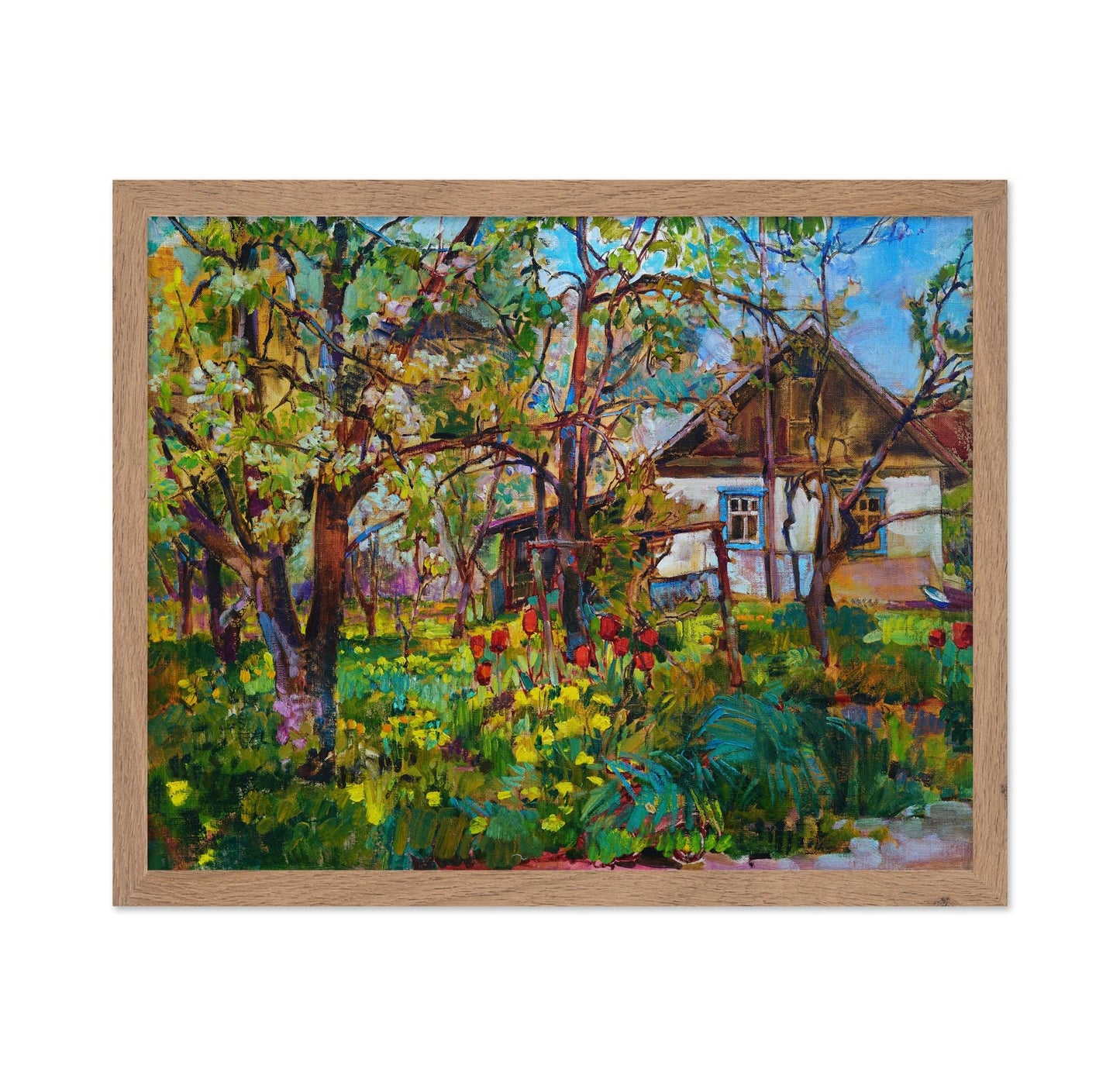 Garden Cottage Scene