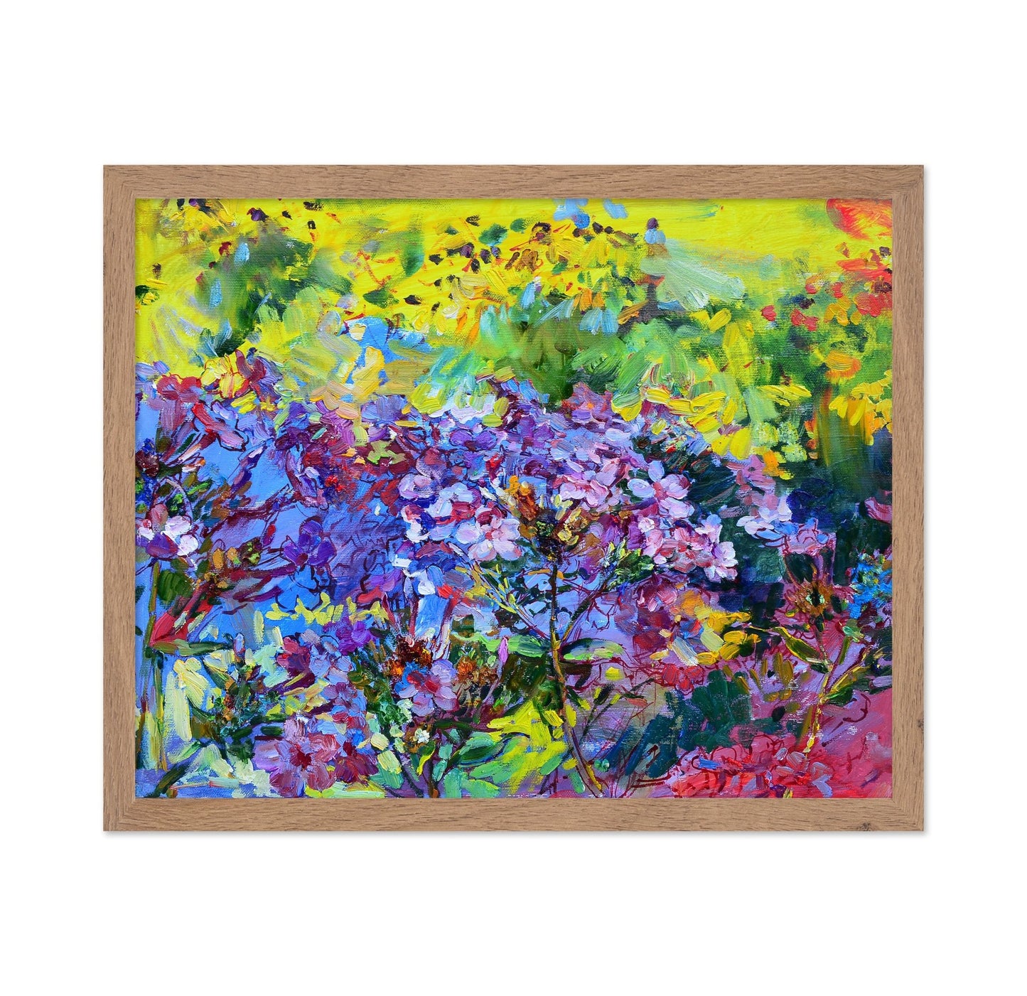 Vibrant Floral Garden No4