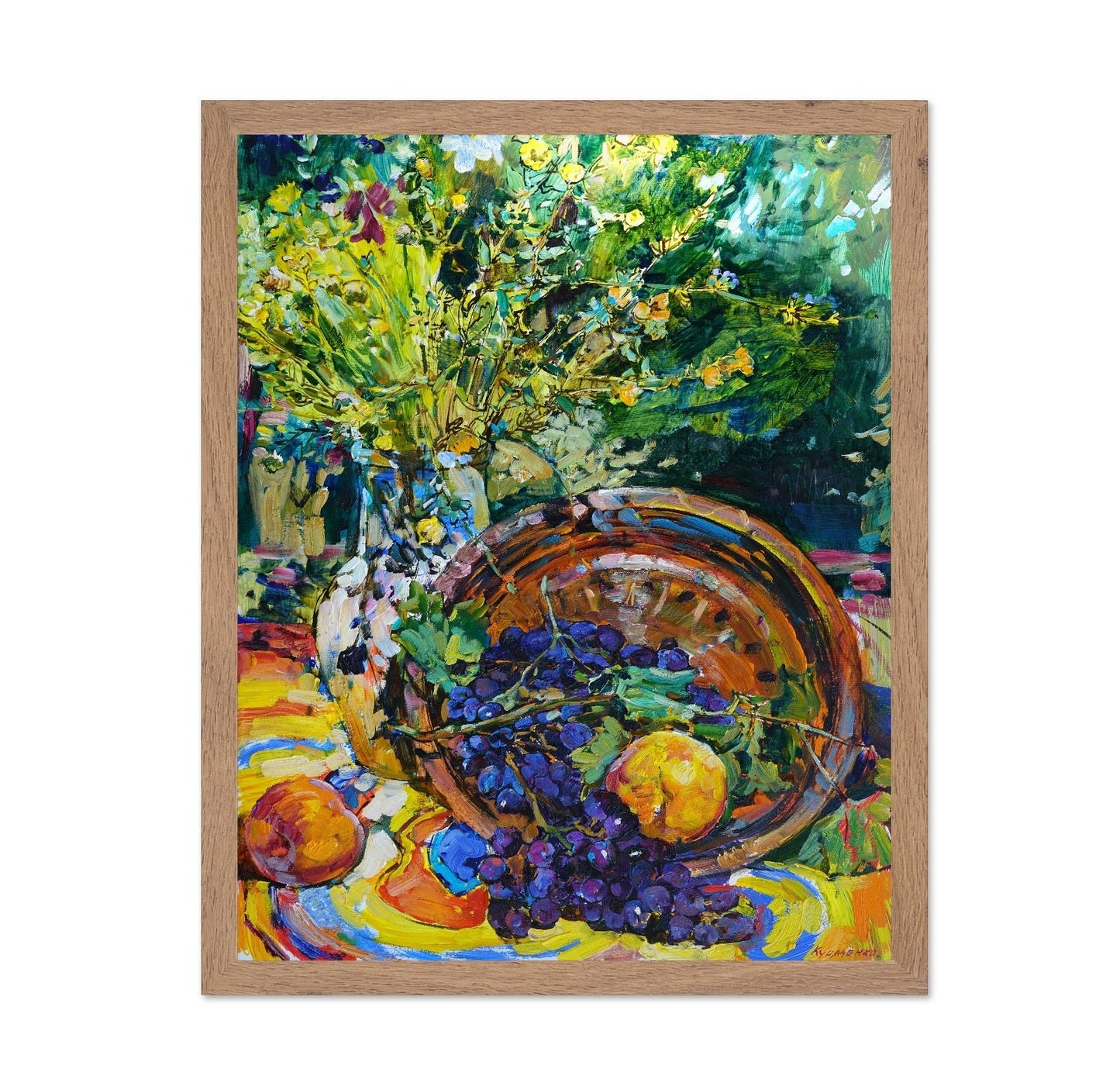 Rustic Fruit Still Life No2