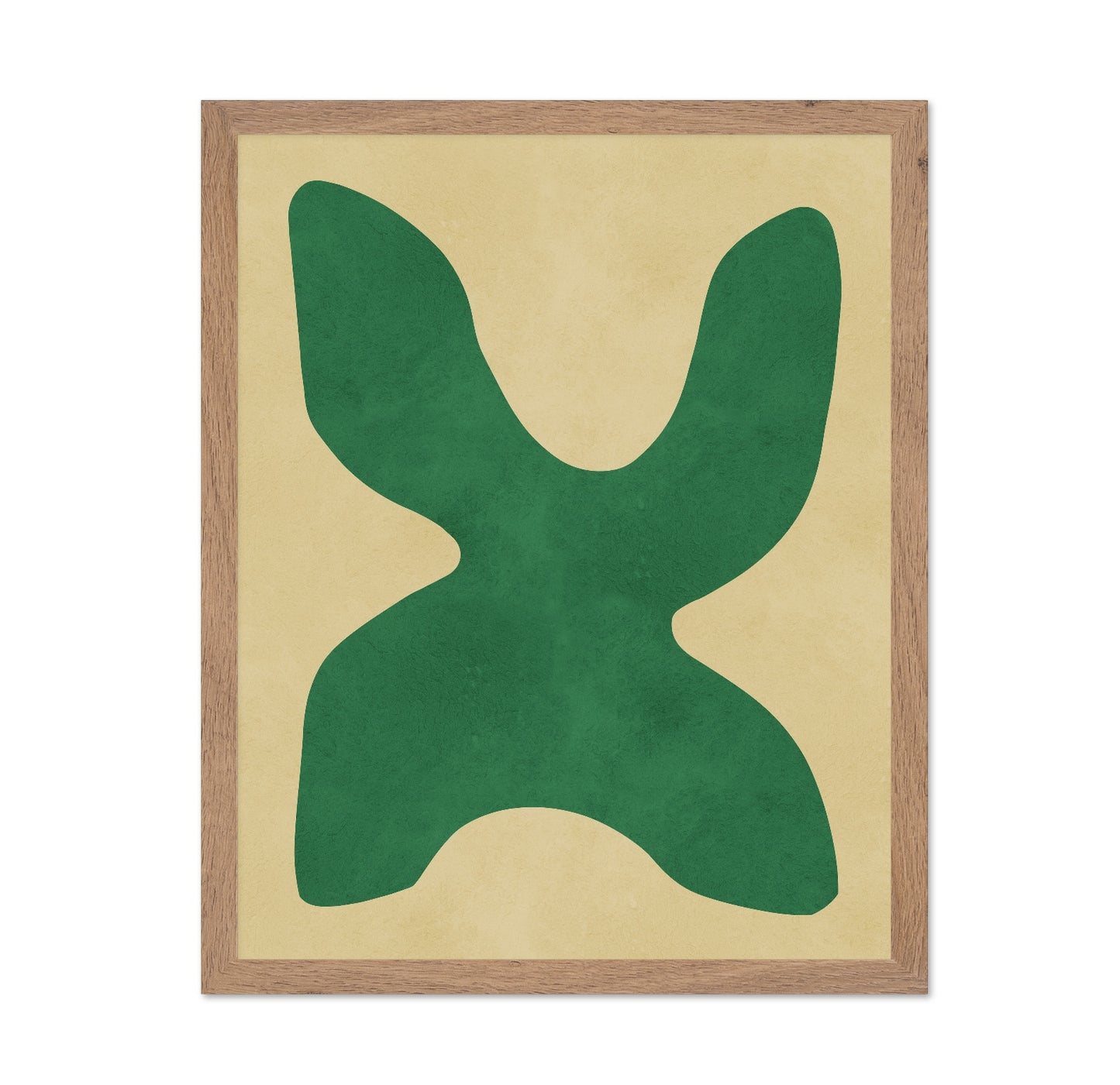 Green Abstract Figure