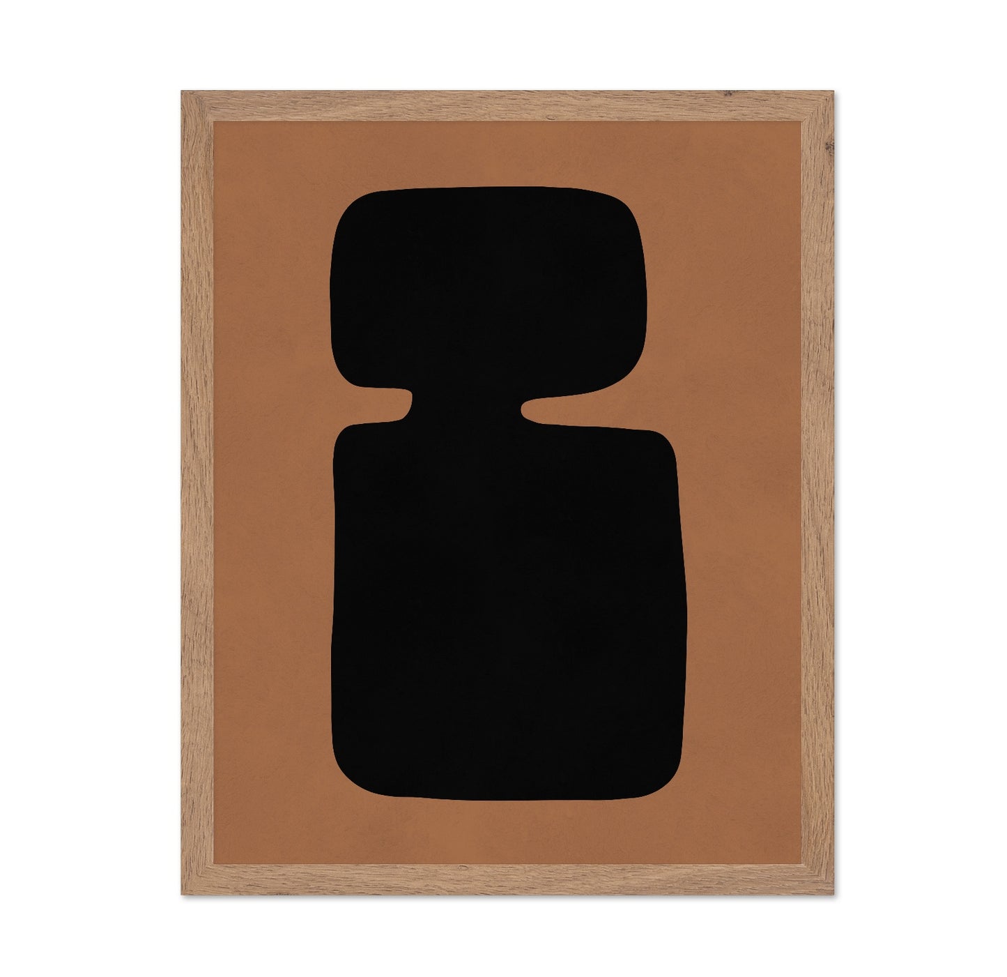 Black Abstract Figure