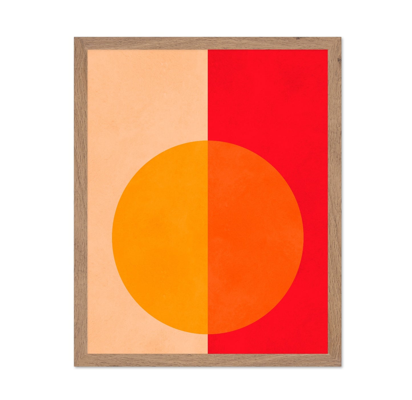 Split Sun Circle